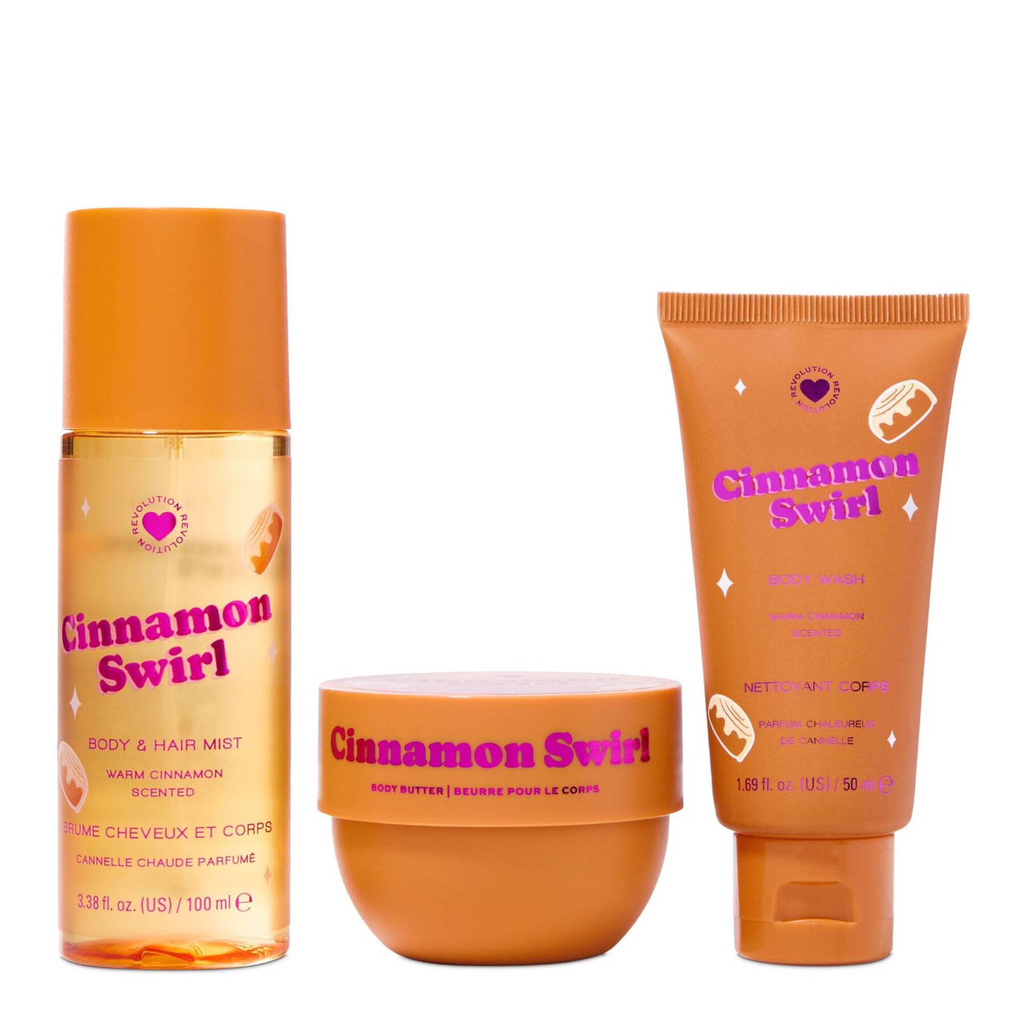 Illuminating Set Cinnamon Swirl