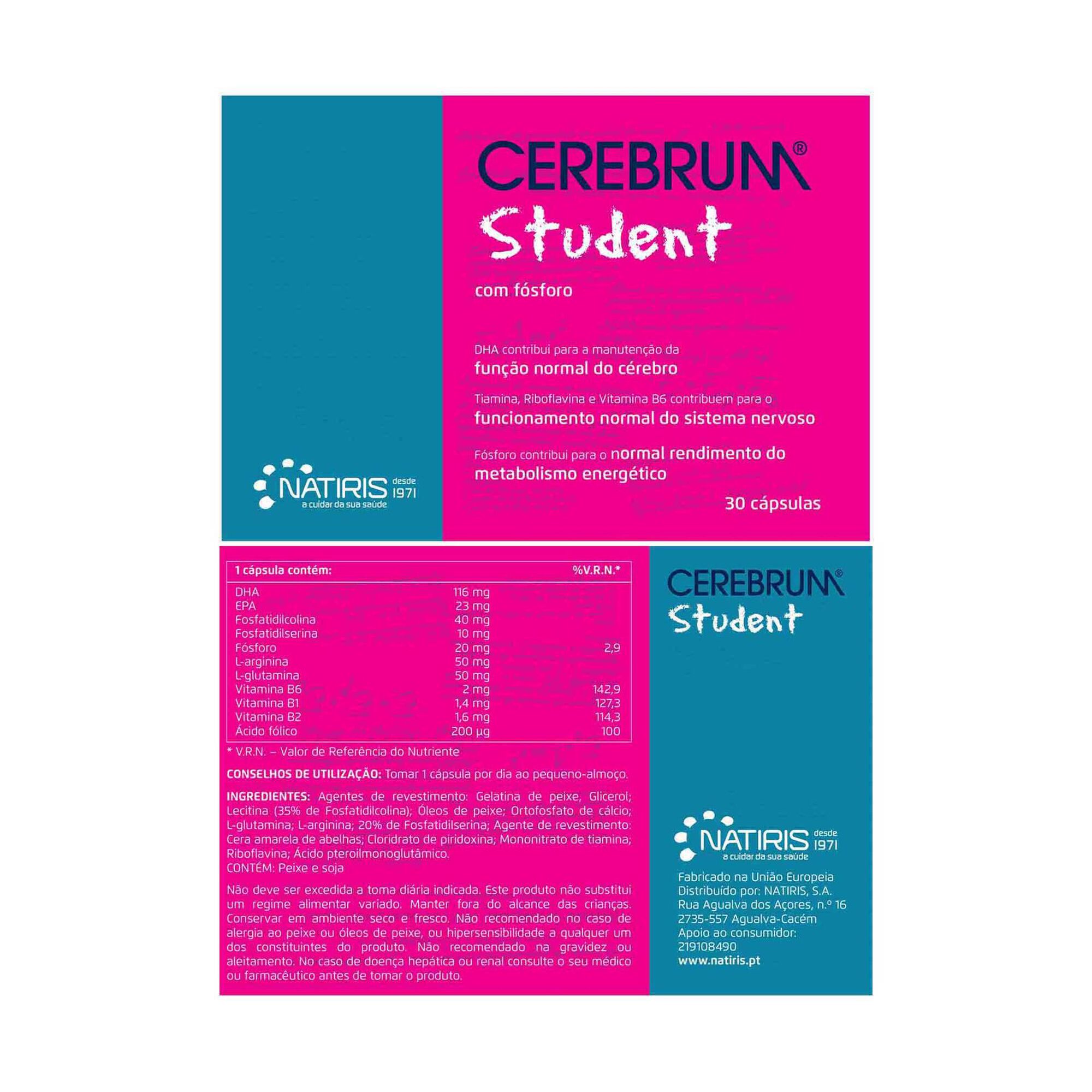 Suplemento Saúde Cerebral Student