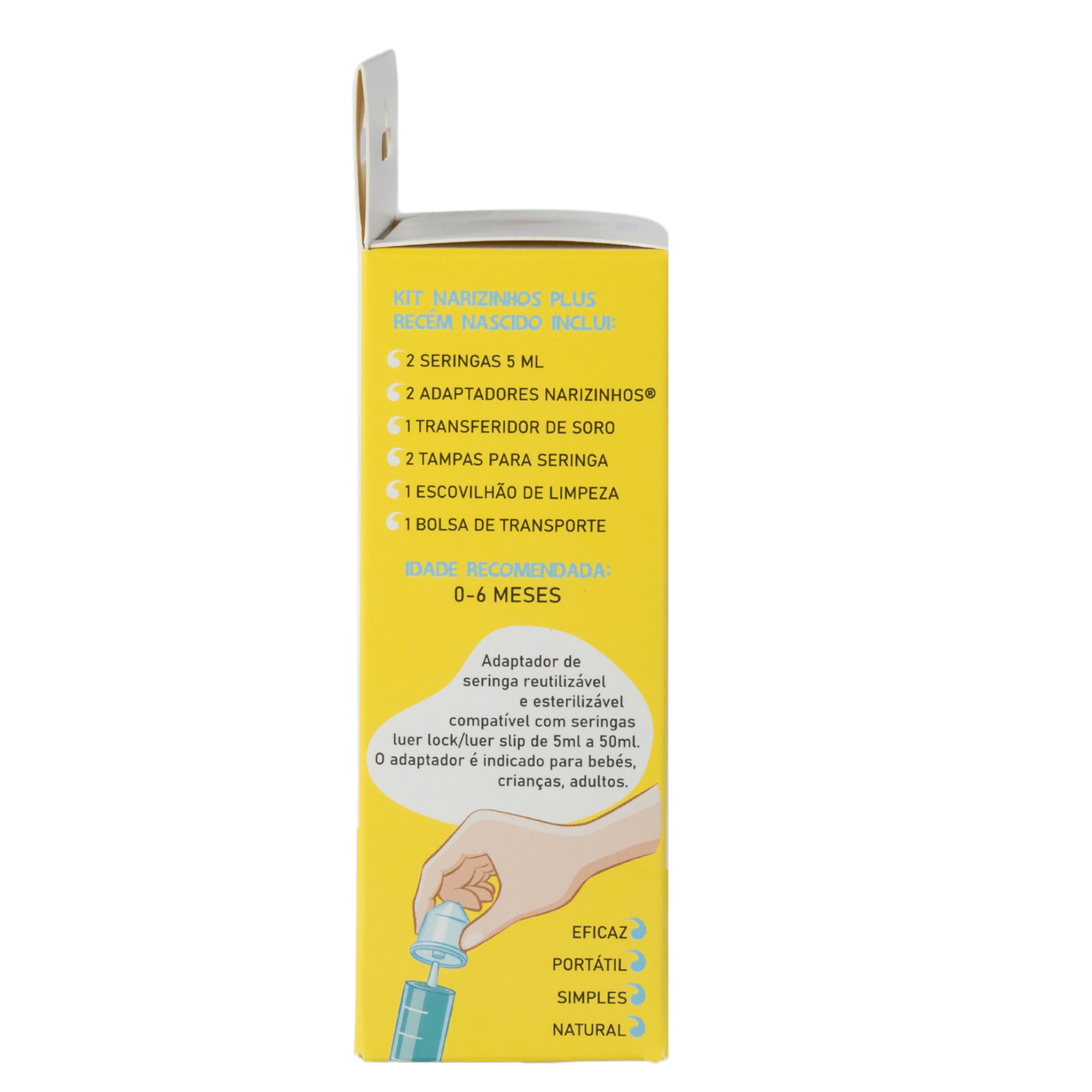 Kit Lavagem Nasal Recém Nascido Plus 0-6m