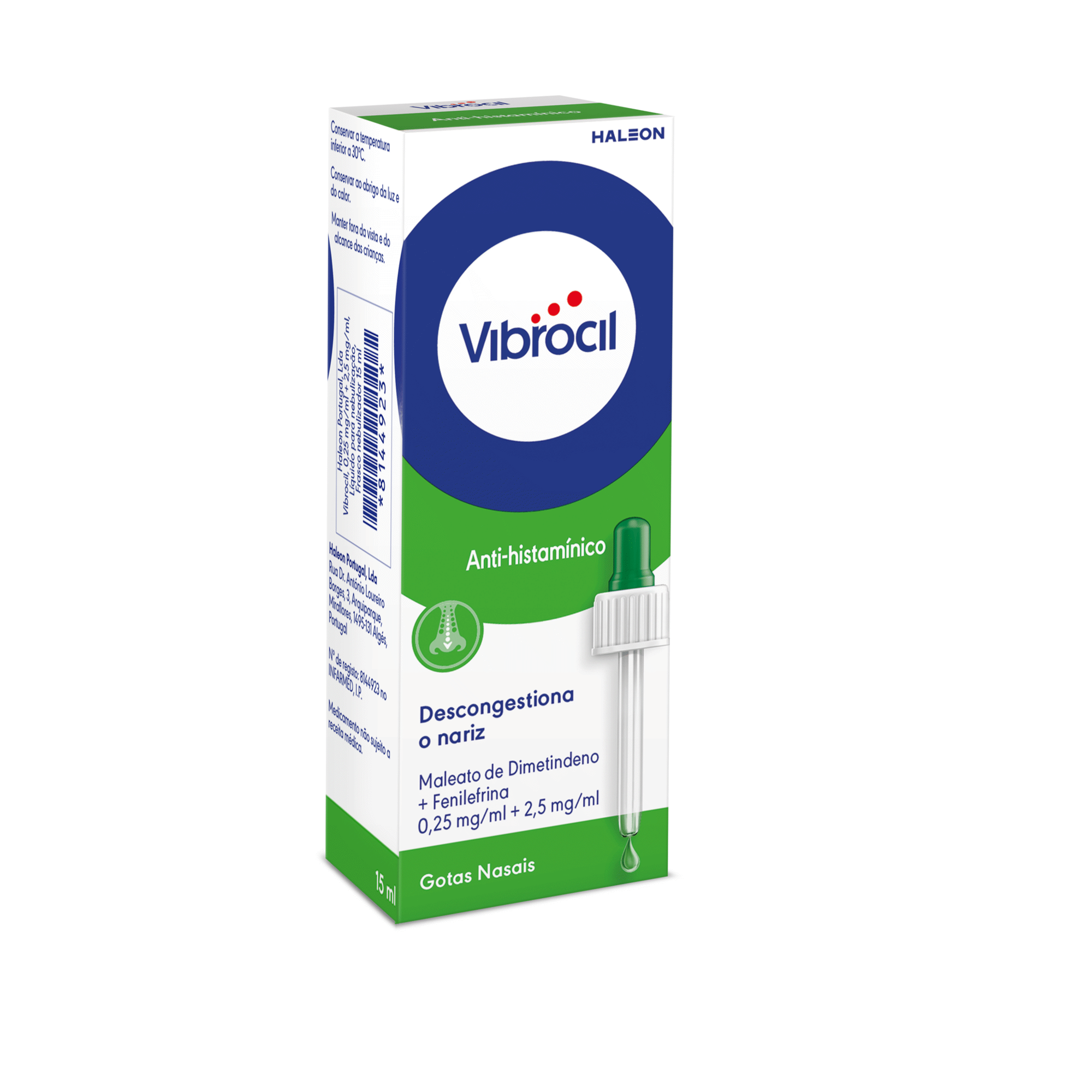 Vibrocil Gotas Nasais Gripes e Constipações