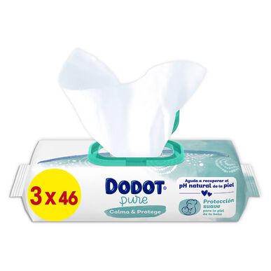 Pack Toalhitas Bebé Aqua Pure Aloé Vera Wells Image 1