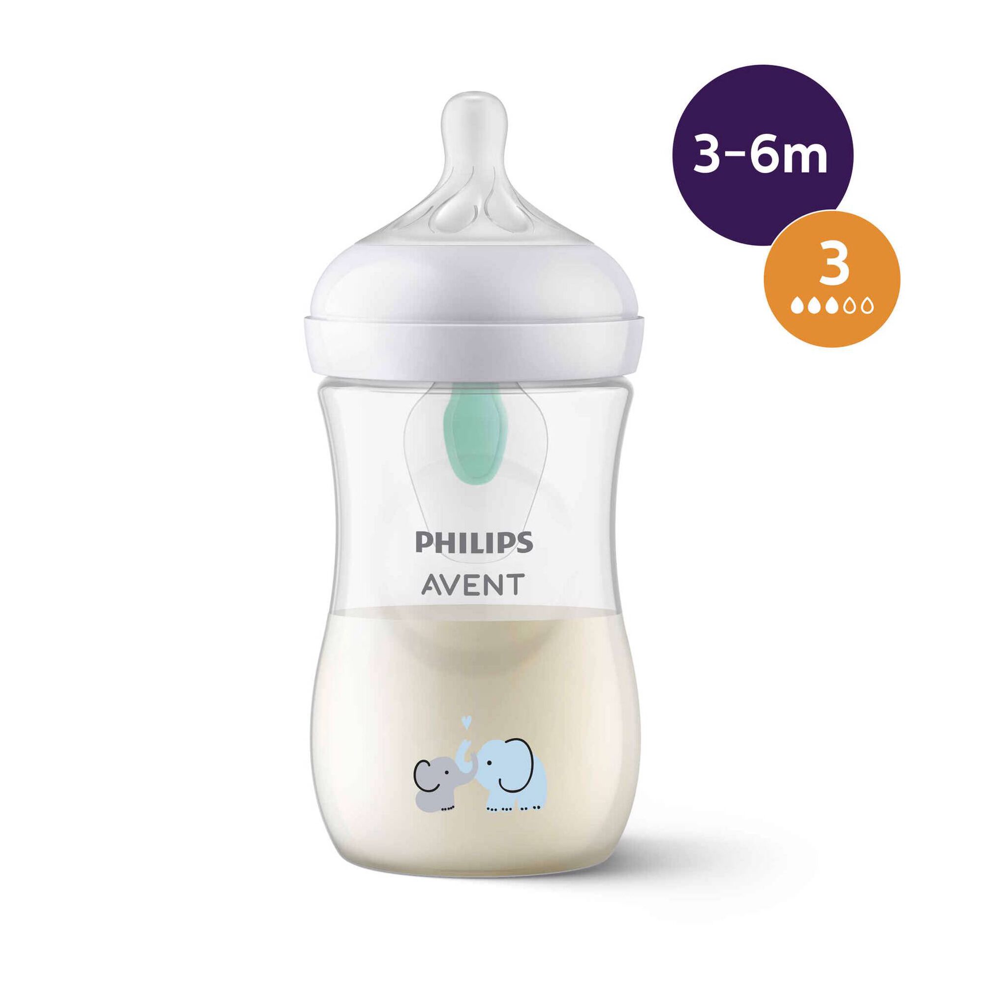 Biberão Natural Response Válvula Airfree