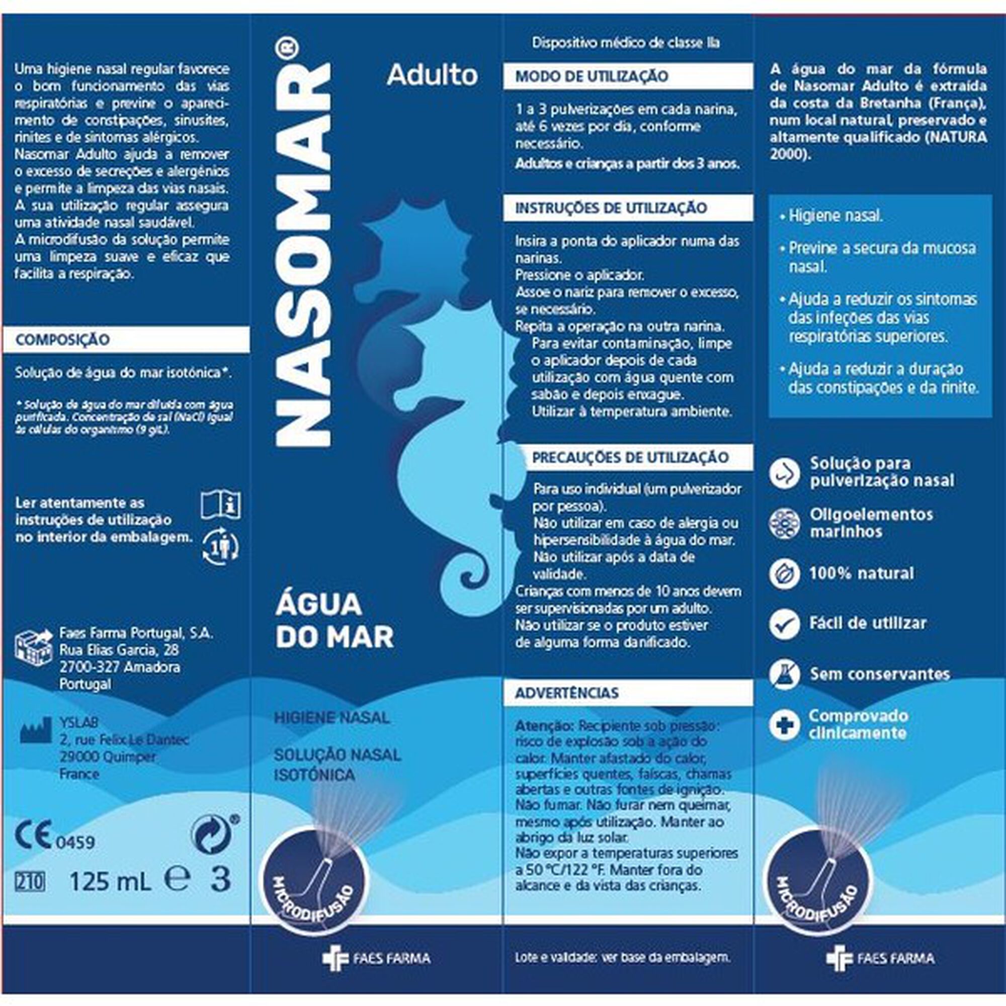 Solução Isotónica Higiene Nasal