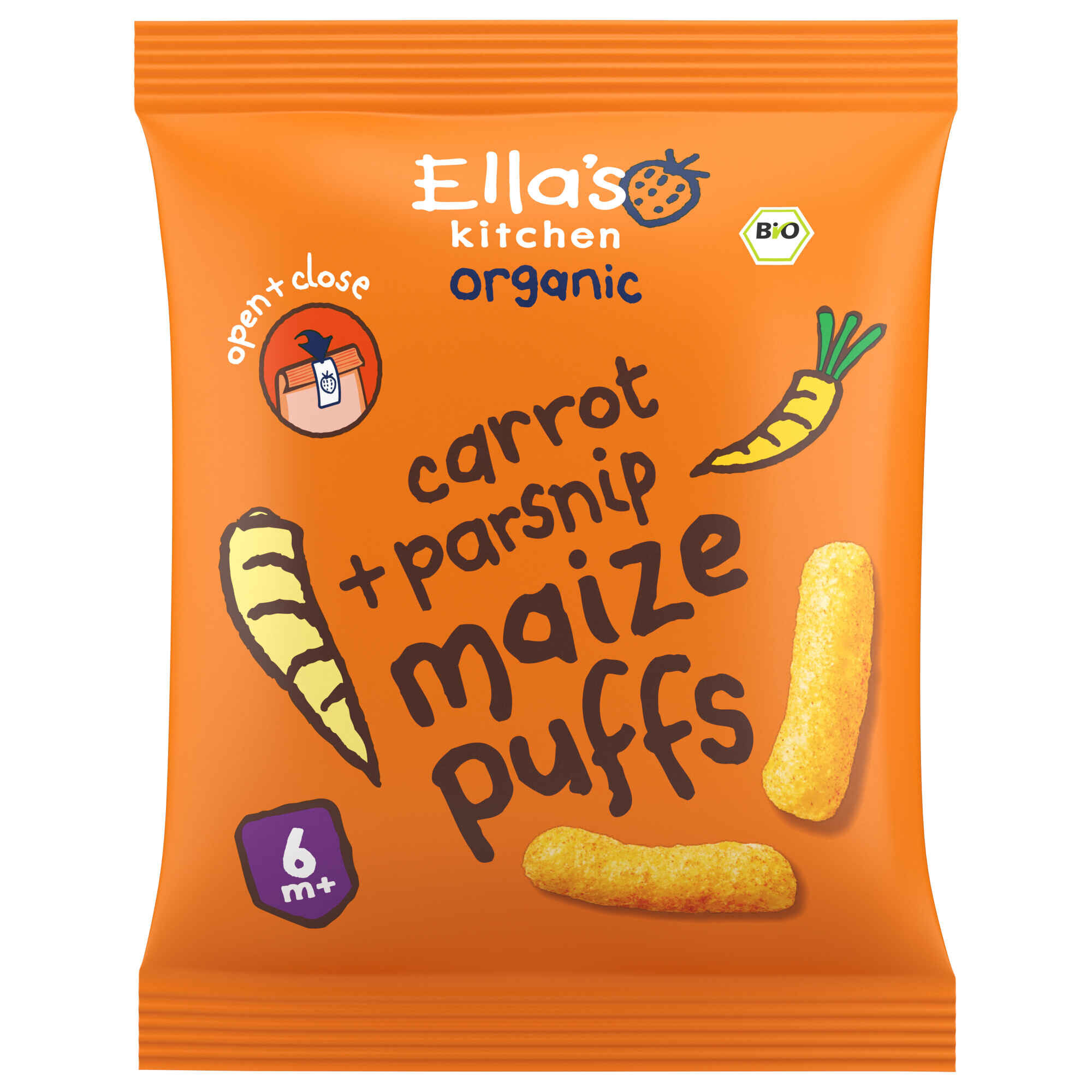 Snack De Cenoura E Pastinagas Bio