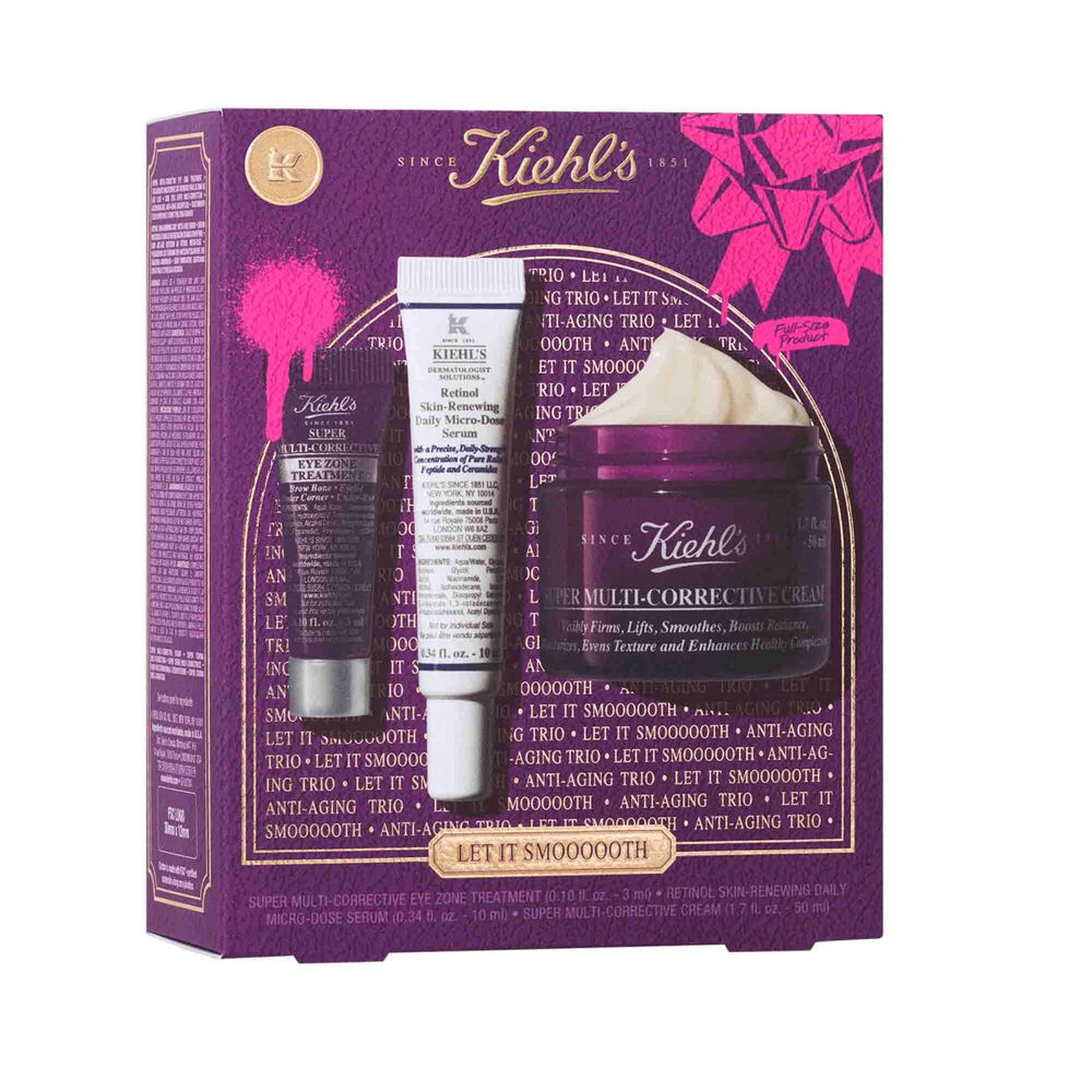 Coffret Let it Smooth Multi-Corrective Cream