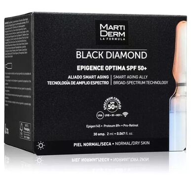 Ampolas Rosto Black Diamond Epigence SPF50+ Wells