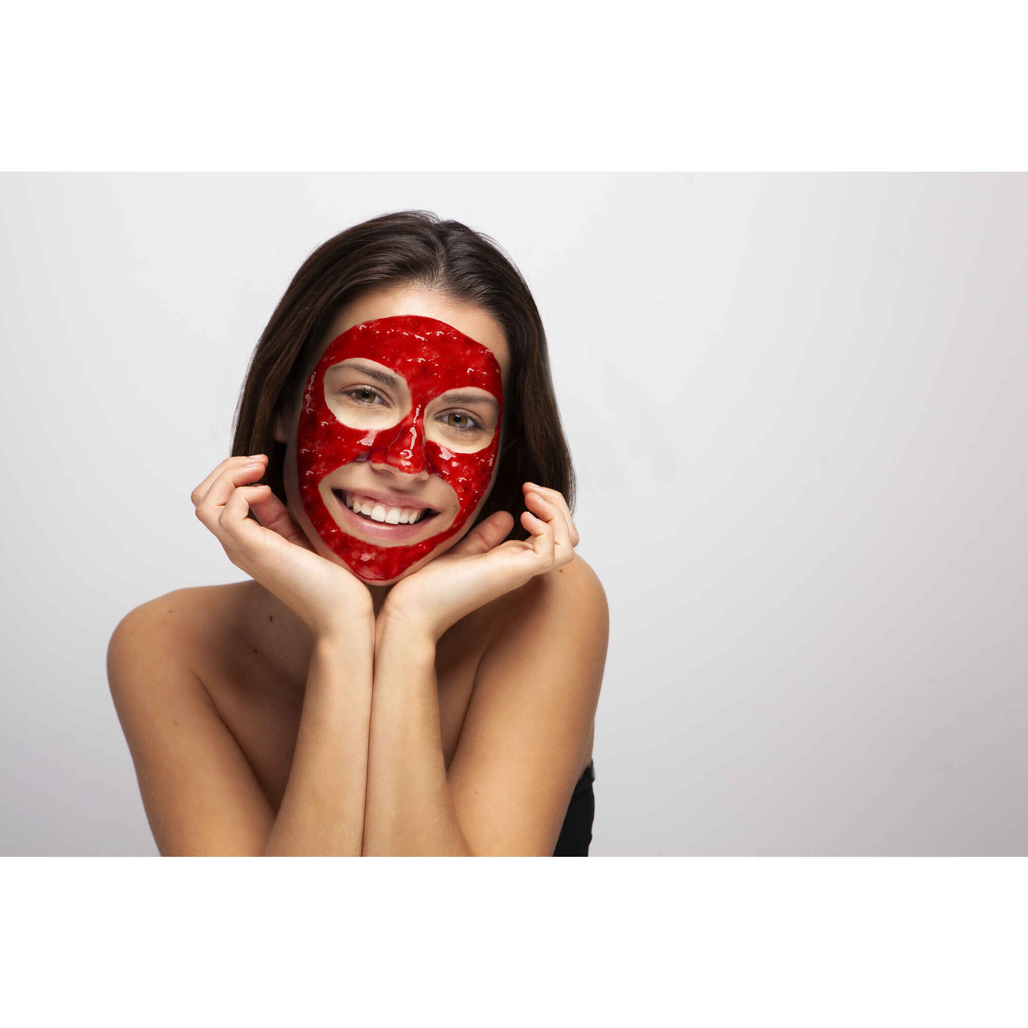 Face Mask Strawberry Jam Revitalising Toning