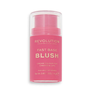 Blush em Stick Lábios e Rosto Fast Base Blush Rose 14 gr Wells Image 1