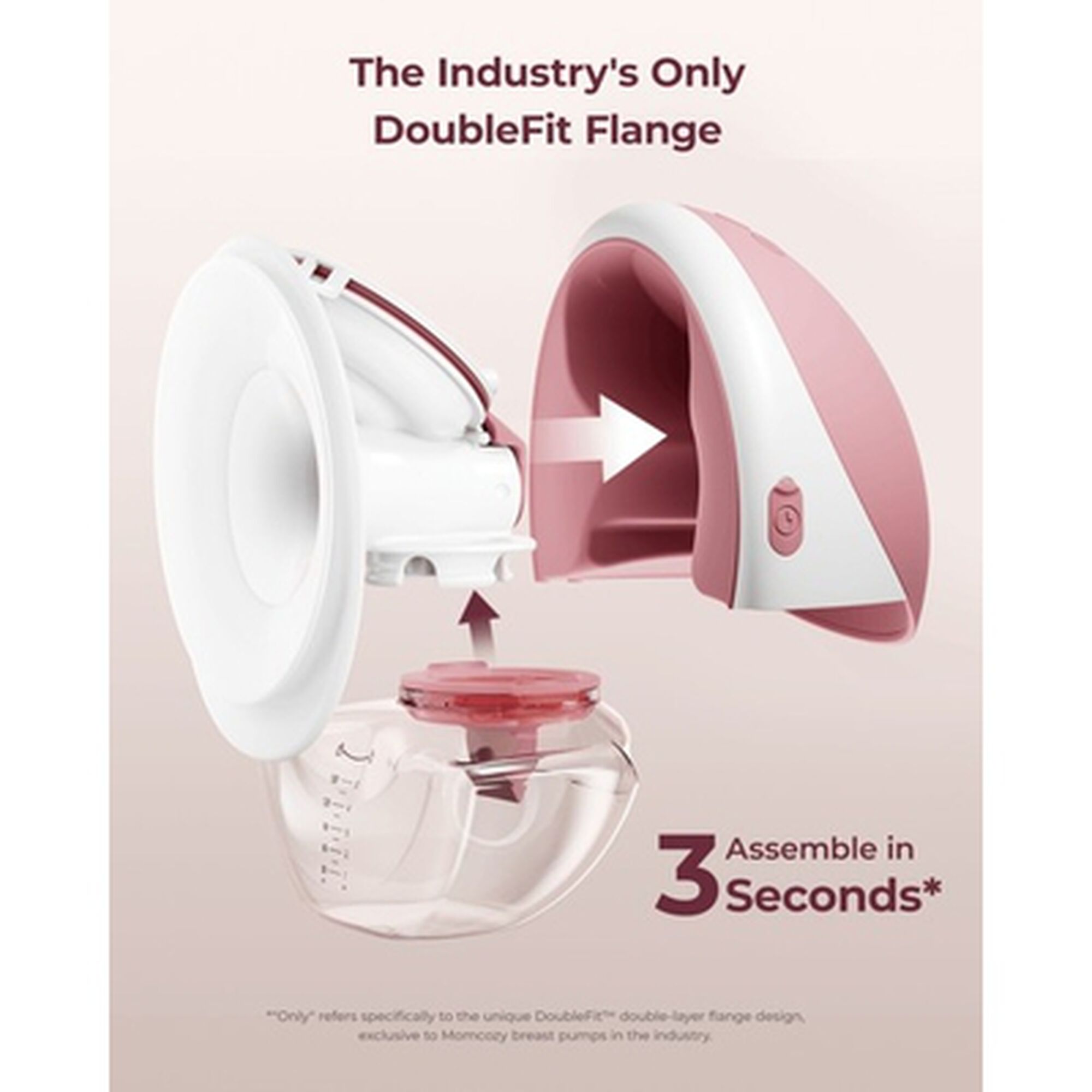 Double M9 Wearable Electric Breast Pump
