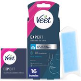 Expert Bandas de Cera Pele Sensível Rosto Wells