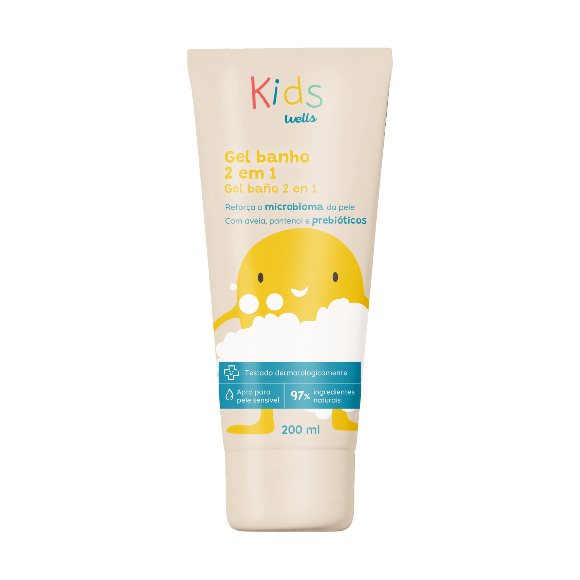 Gel de Banho 2 em 1 Aveia