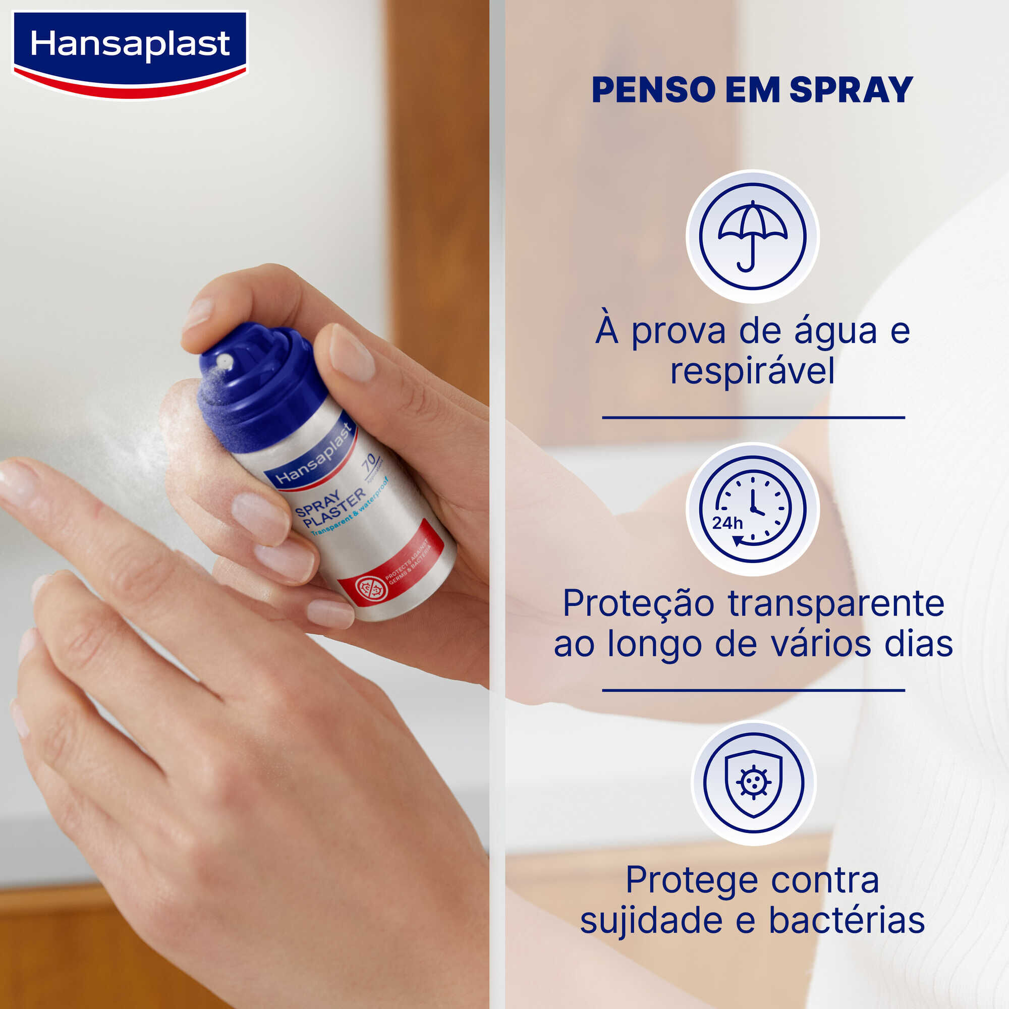 Penso em Spray Proteção de Feridas