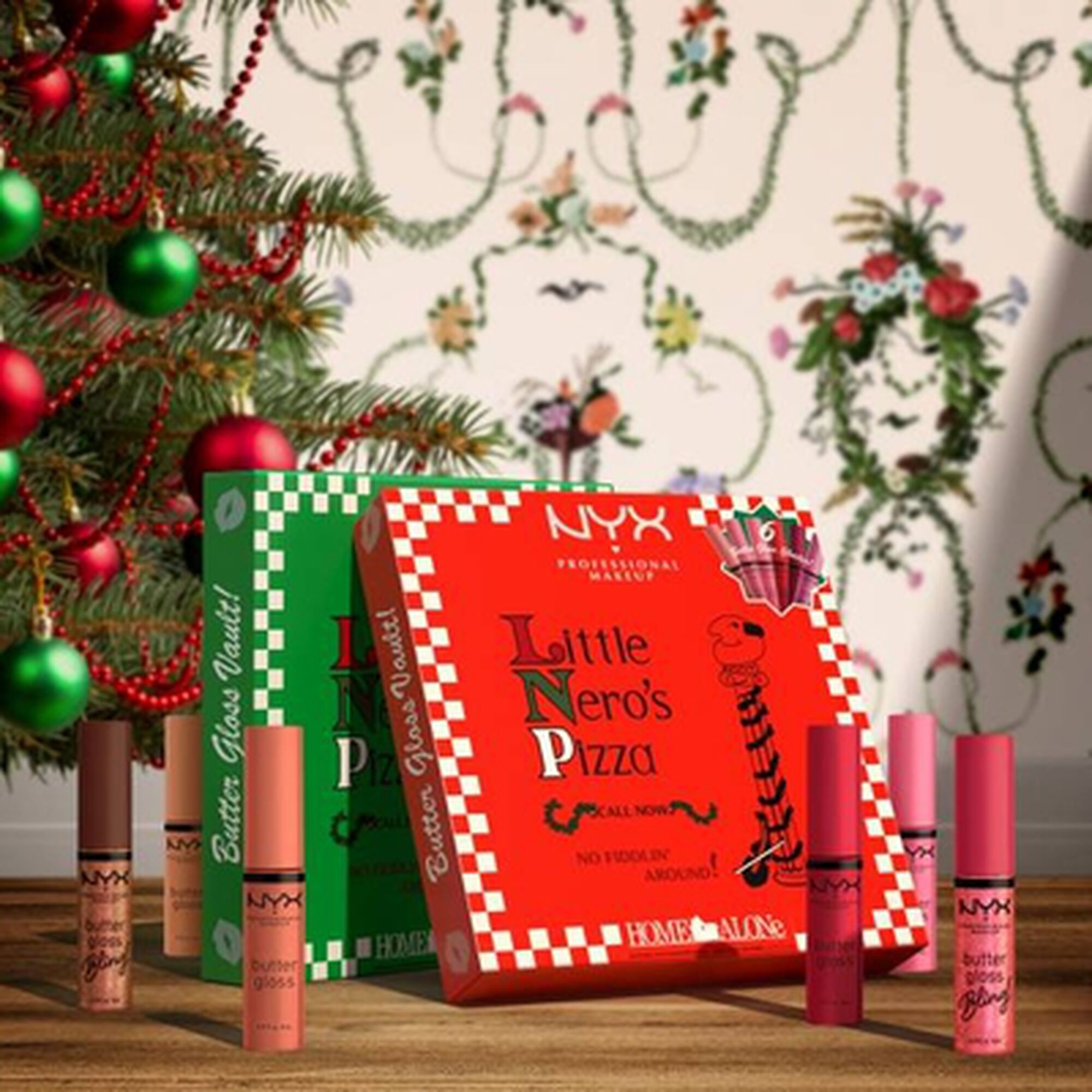 Set Butter Gloss Caixa de Pizza Home Alone