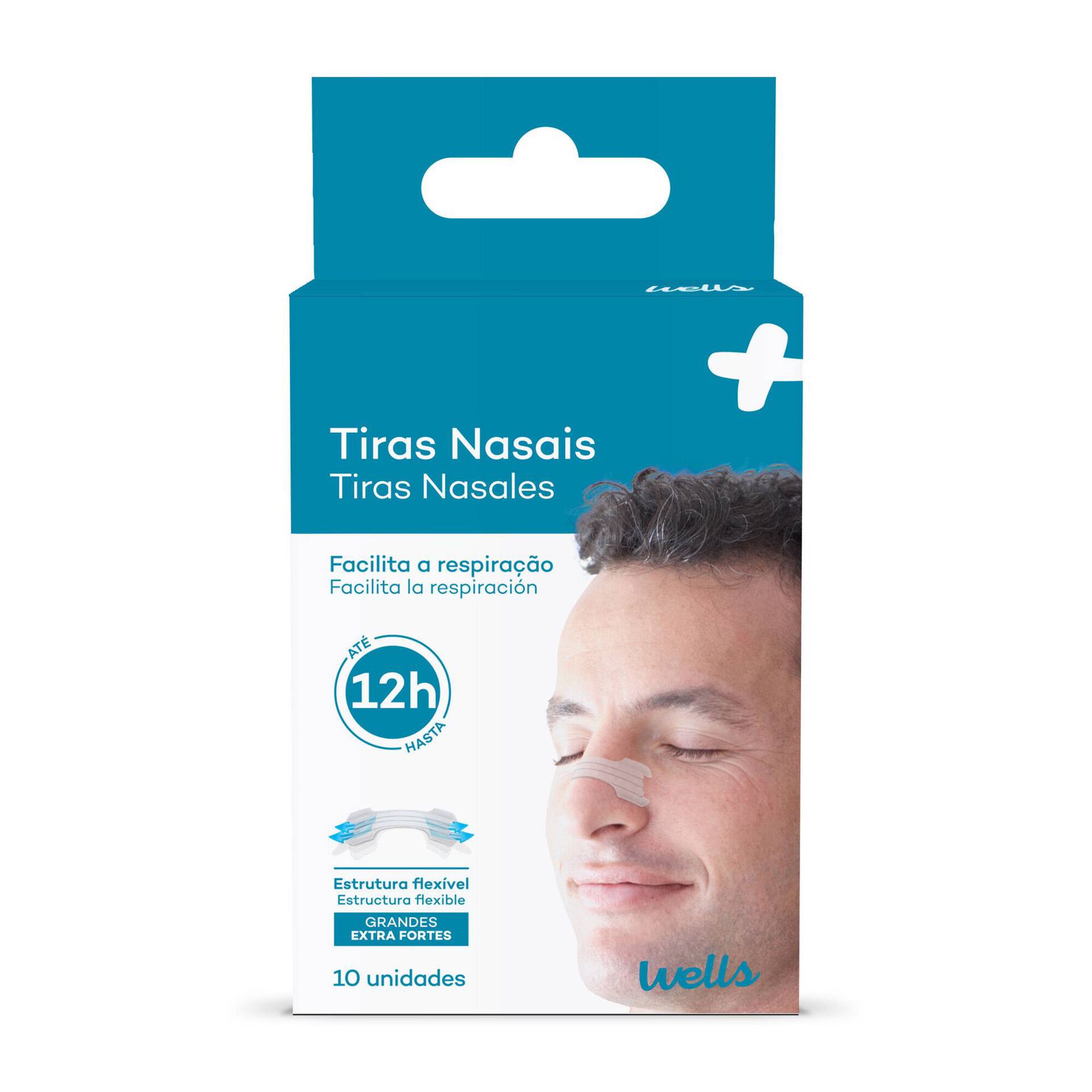 Tiras Nasais Extra Fortes Tamanho Grande