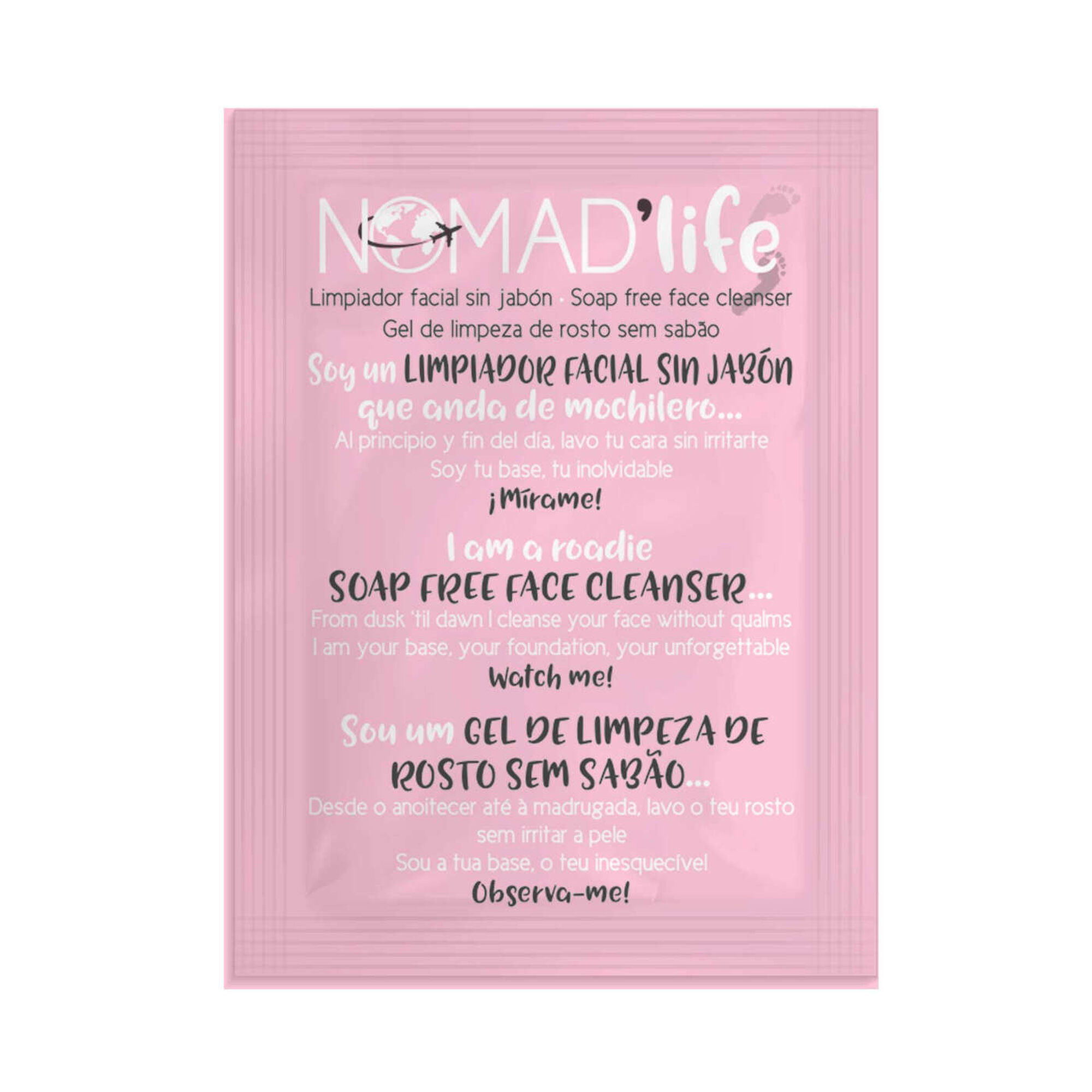 Gel de Limpeza de Rosto sem Sabão