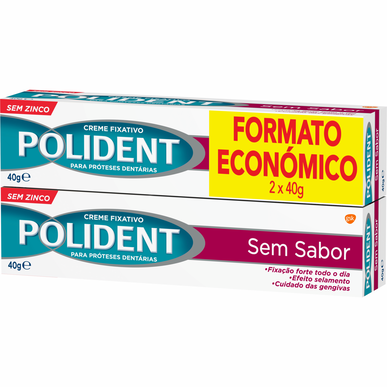 Pack Creme Fixador Próteses Dentárias s/ Sabor Wells