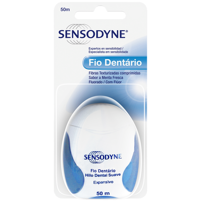 Fio Dentário com Sabor a Menta