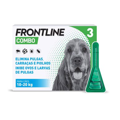 Pipetas Frontline Combo Cão 10-20 Kg Wells