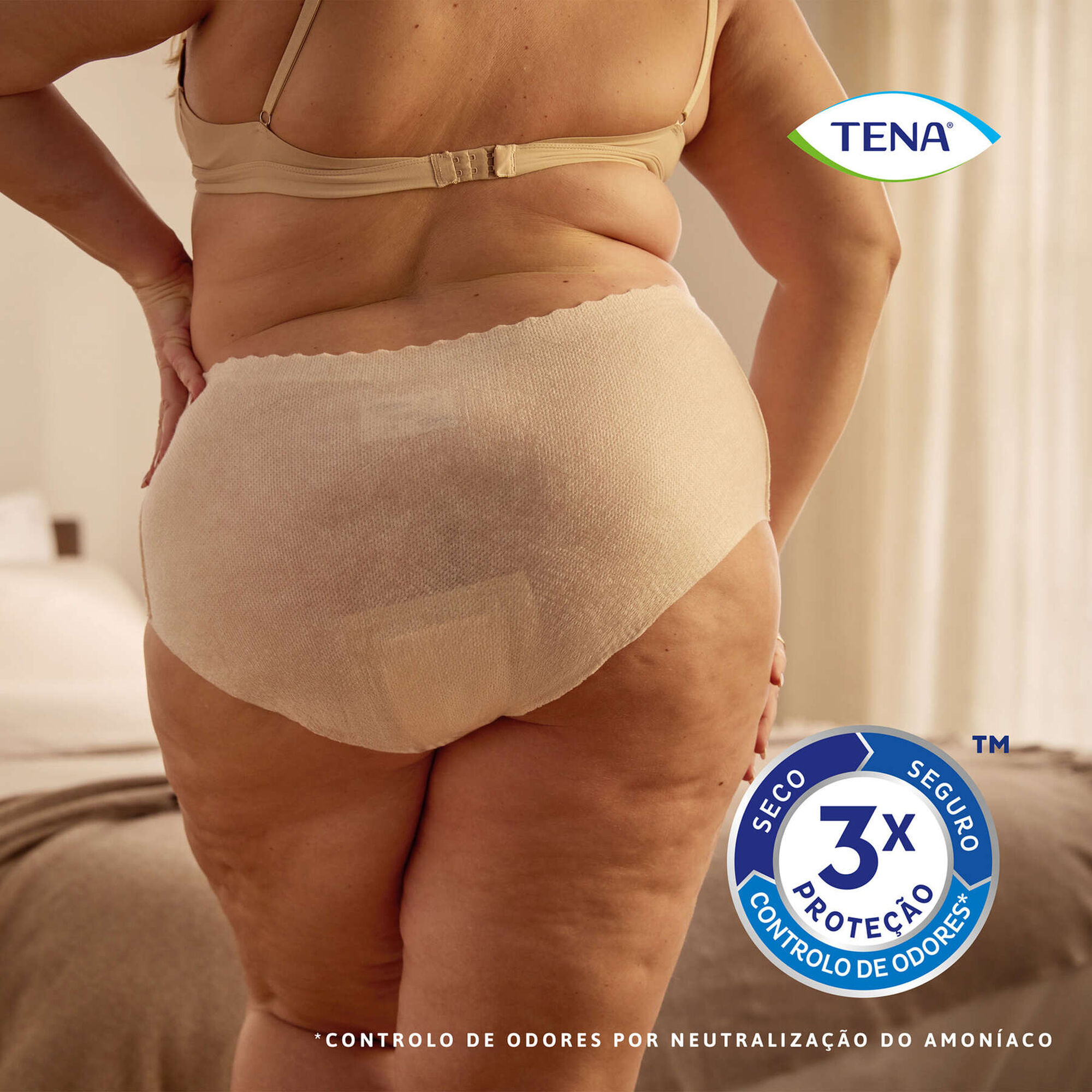 Cuecas Incontinência Silhouette Plus L Creme