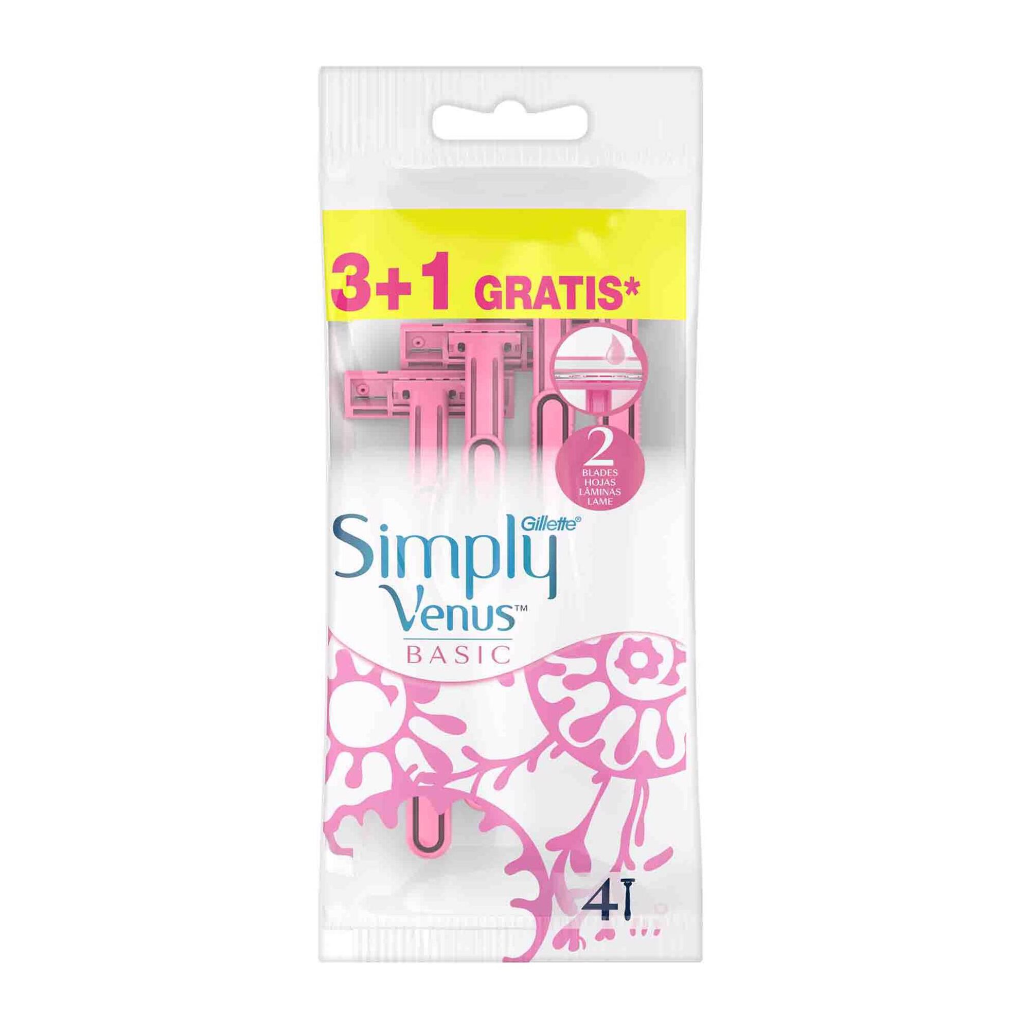 Lâminas Descartáveis Depilação Simply Venus 2