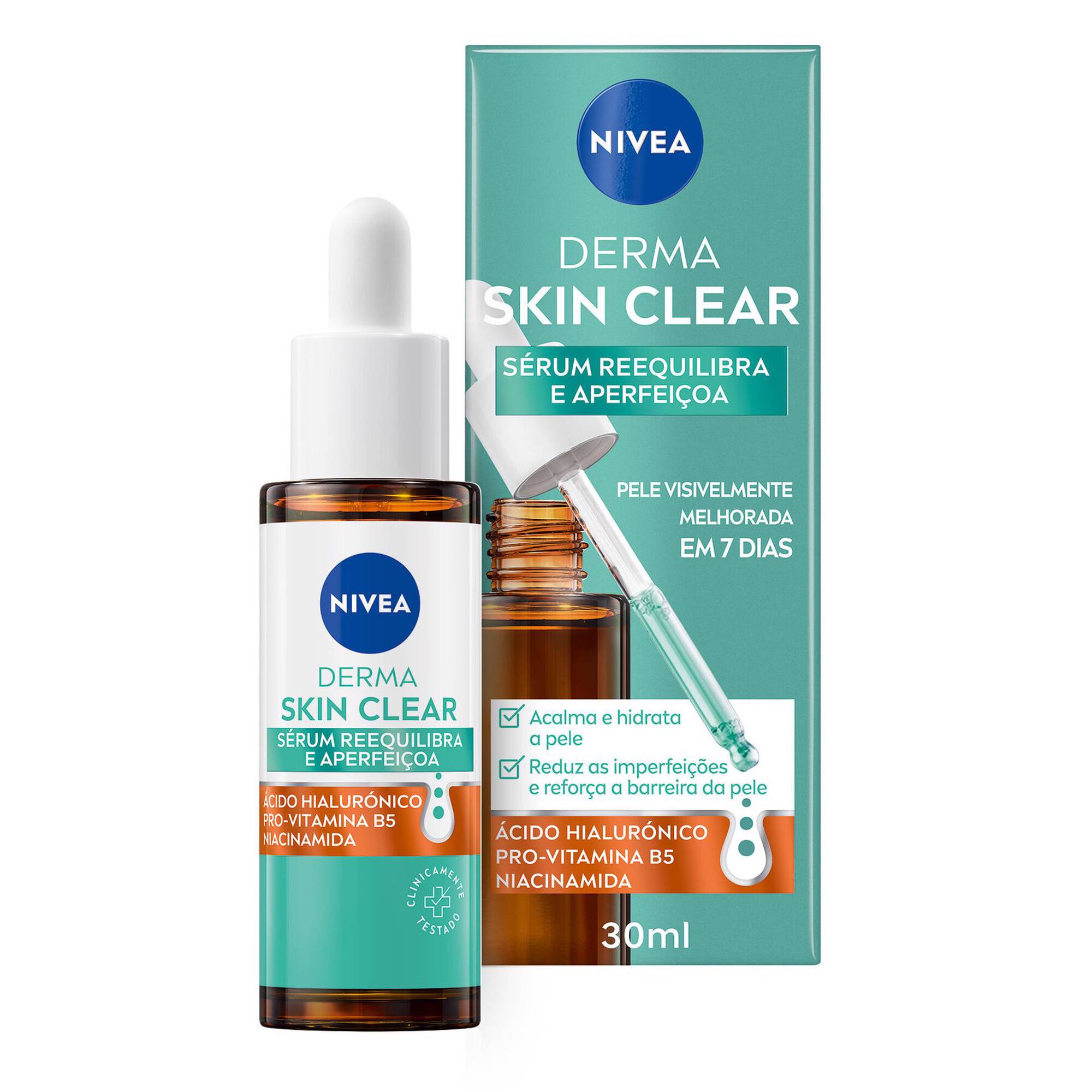 Sérum Reequilibra Aperfeiçoa Derma Skin Clear