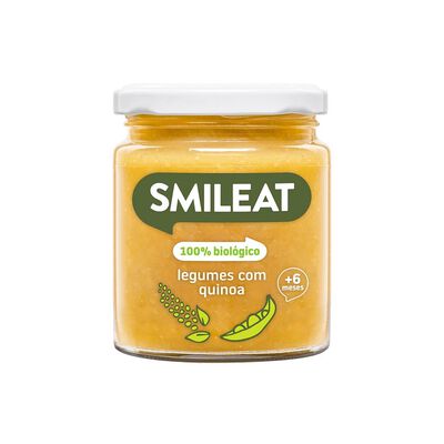 Boião Legumes com Quinoa Biológico +6M