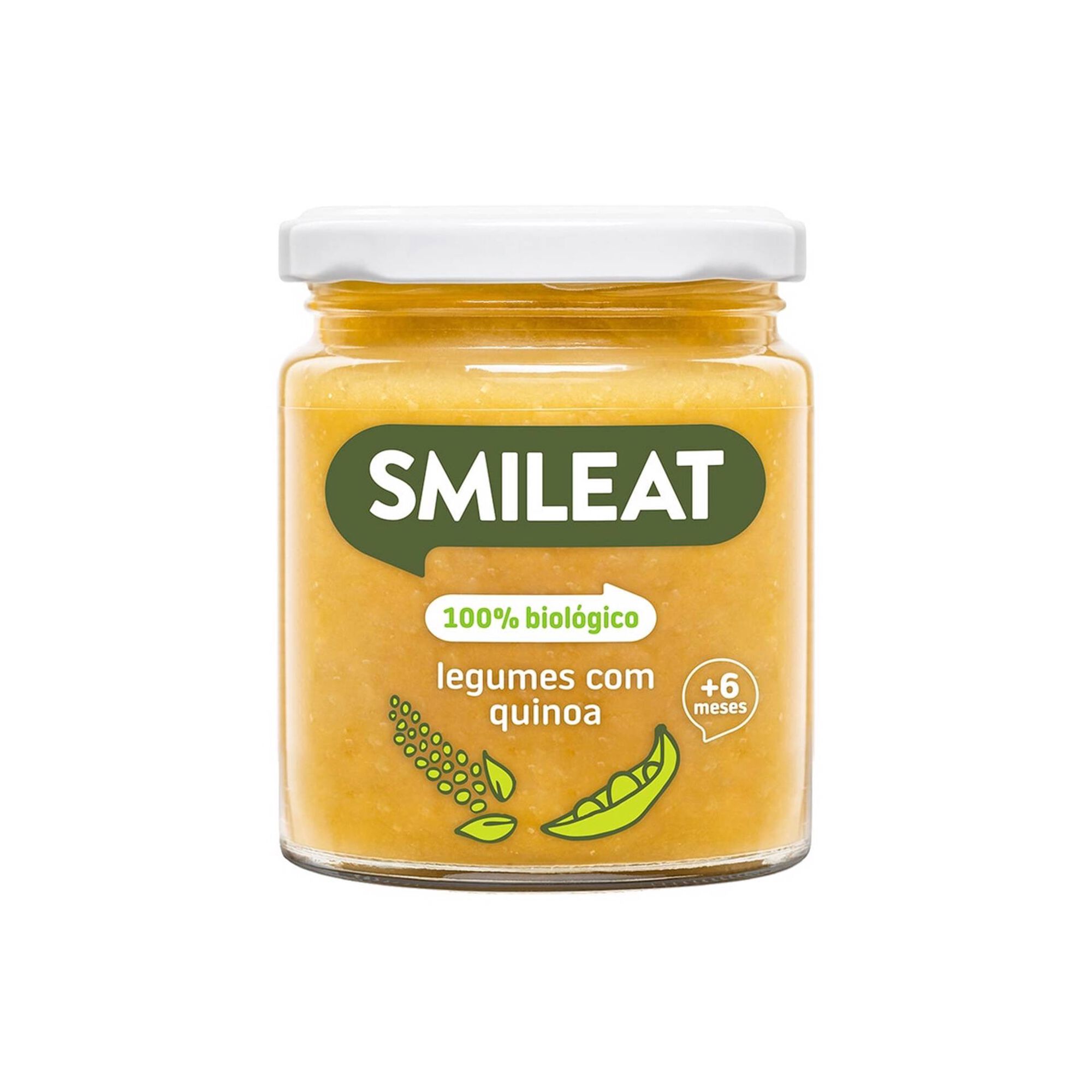 Boião Legumes com Quinoa Biológico +6M