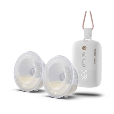 Double Electric Breast Pump Hands Free Wells Image 1