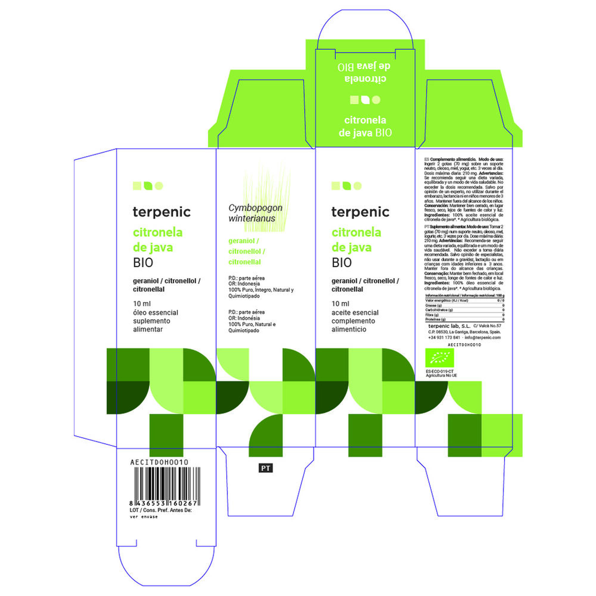 Óleo Essencial Citronela Java