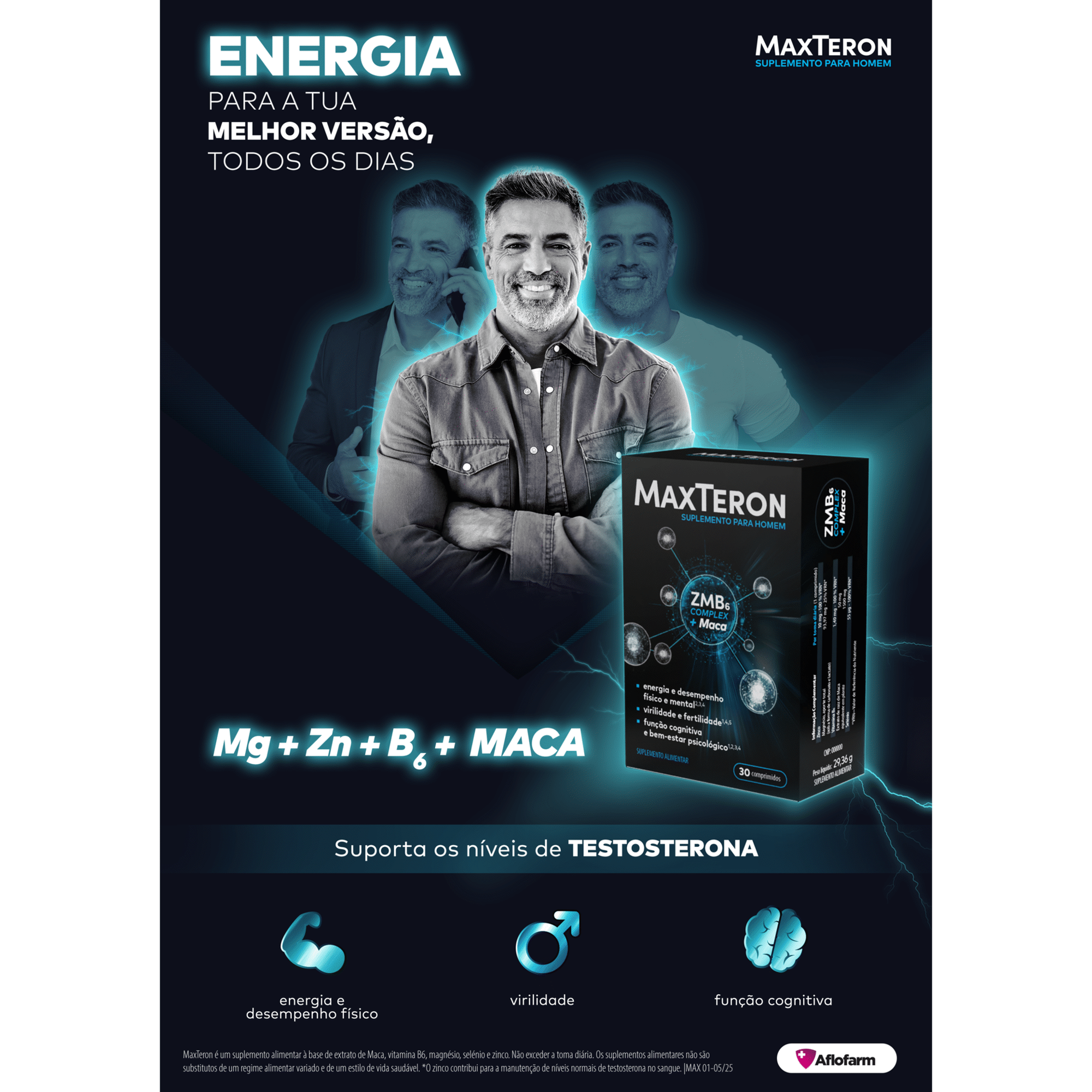 Suplemento para Homem ZMB6 Complex