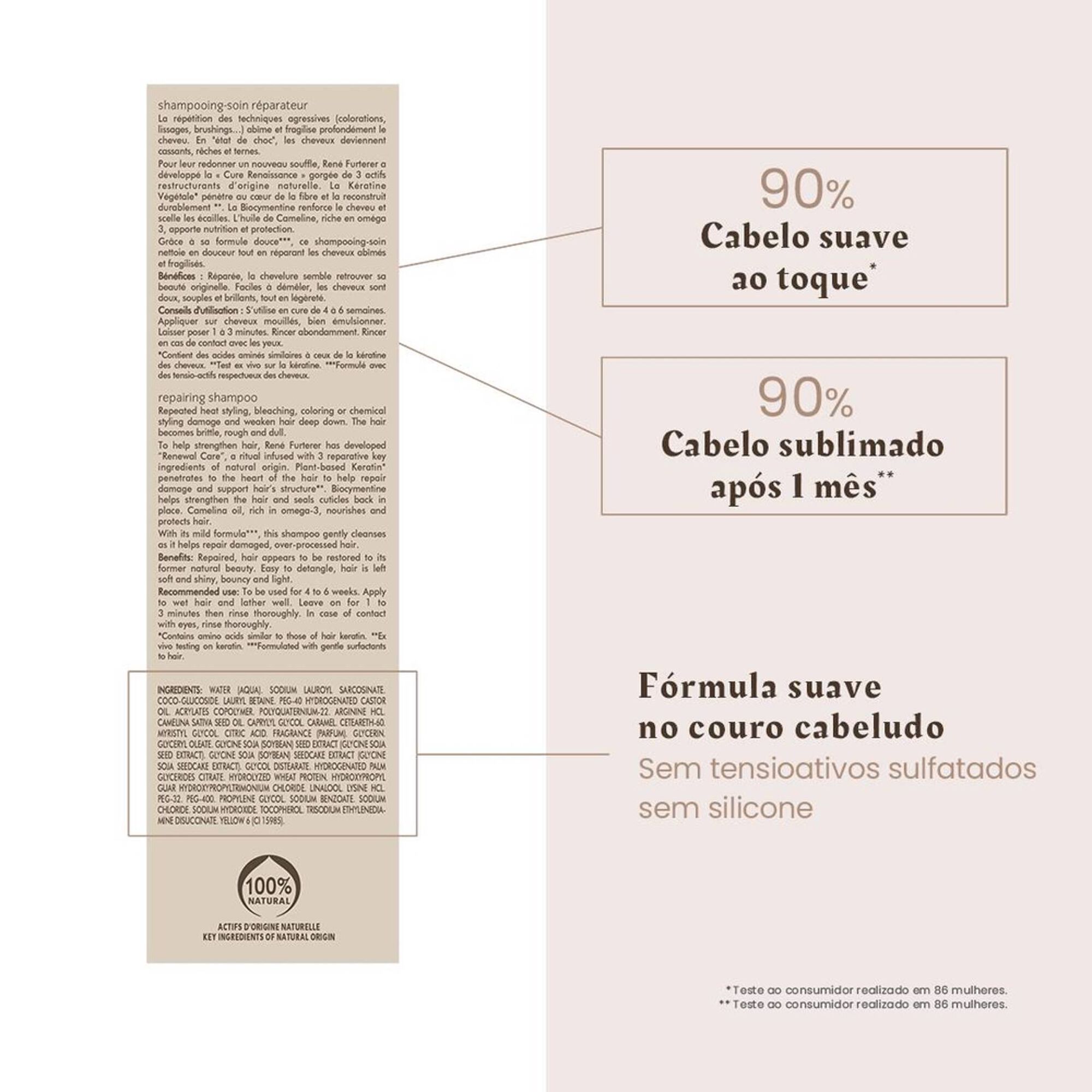 Absolue Kératine Repairing Shampoo