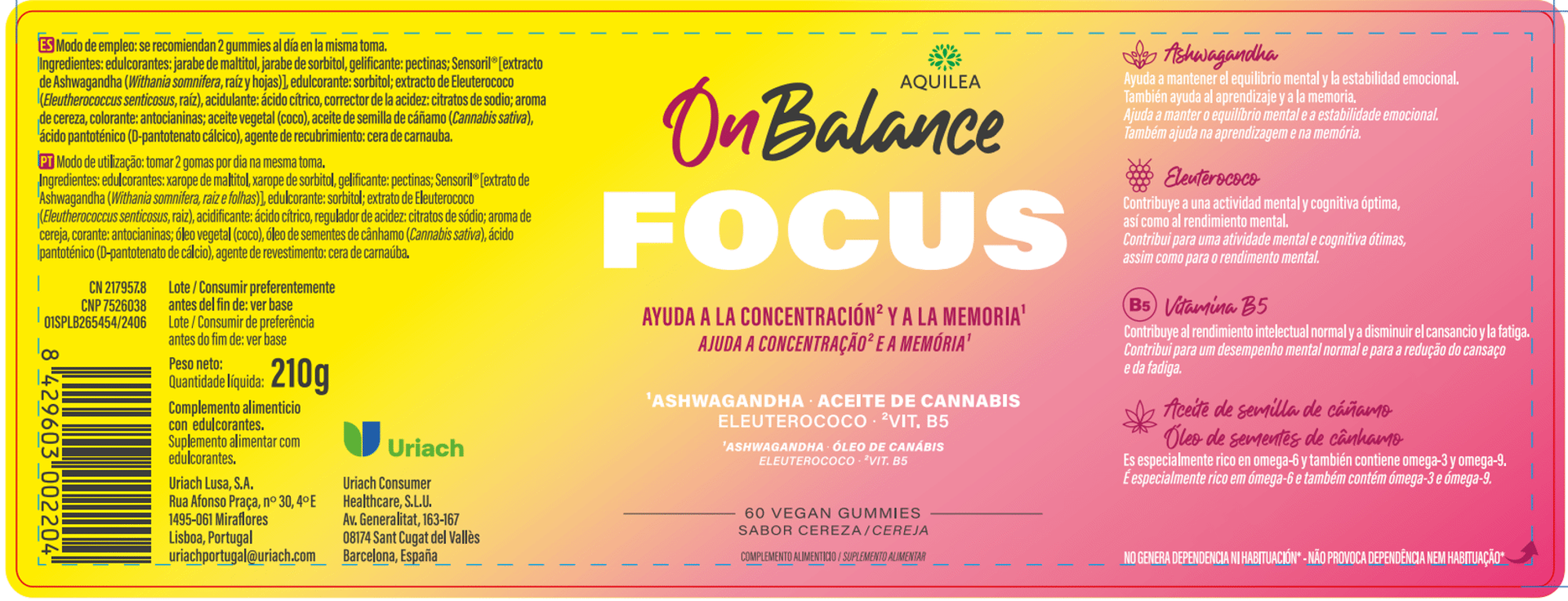 On Balance Focus Ashwagandha