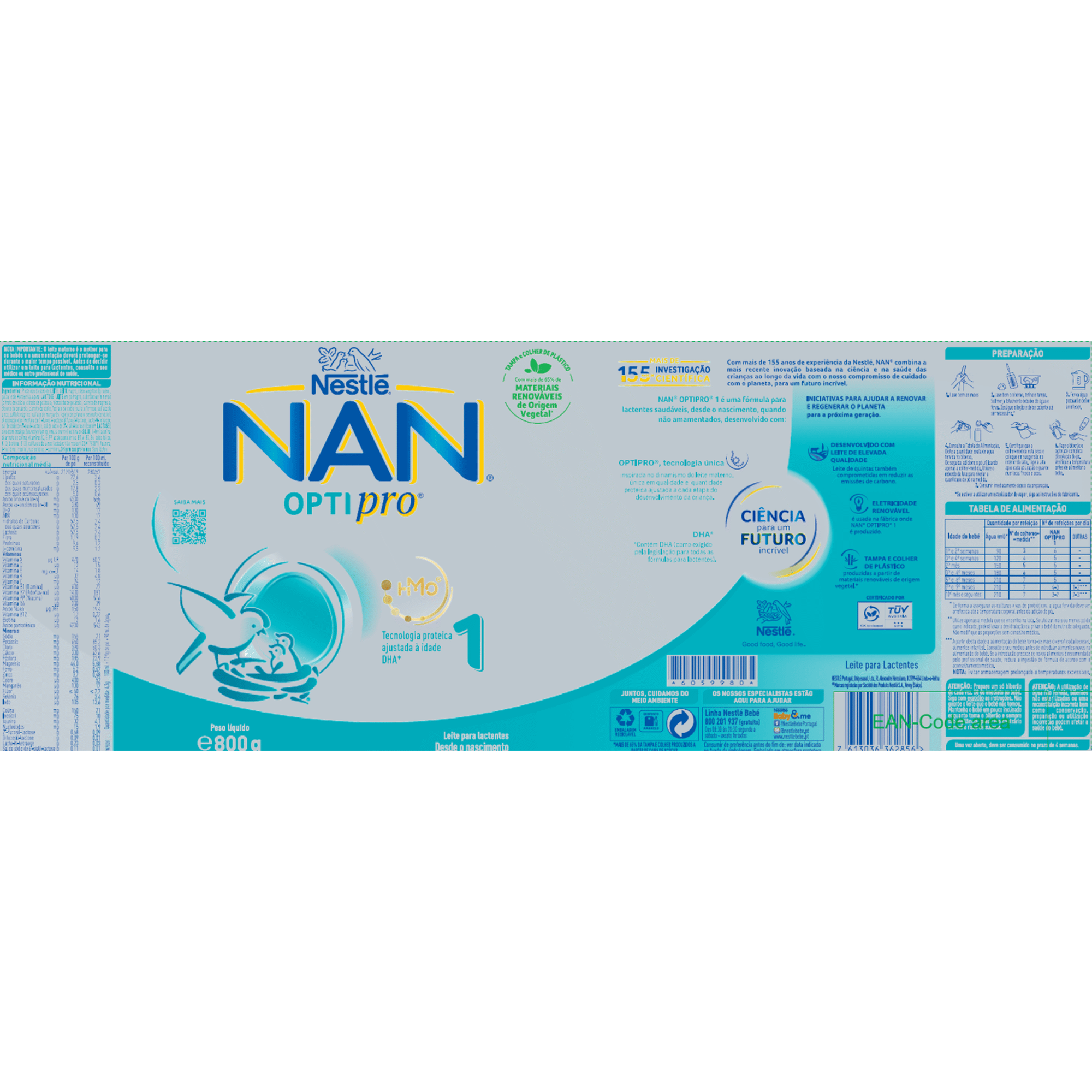 Leite Lactentes Desde o Nascimento Opti Pro 1