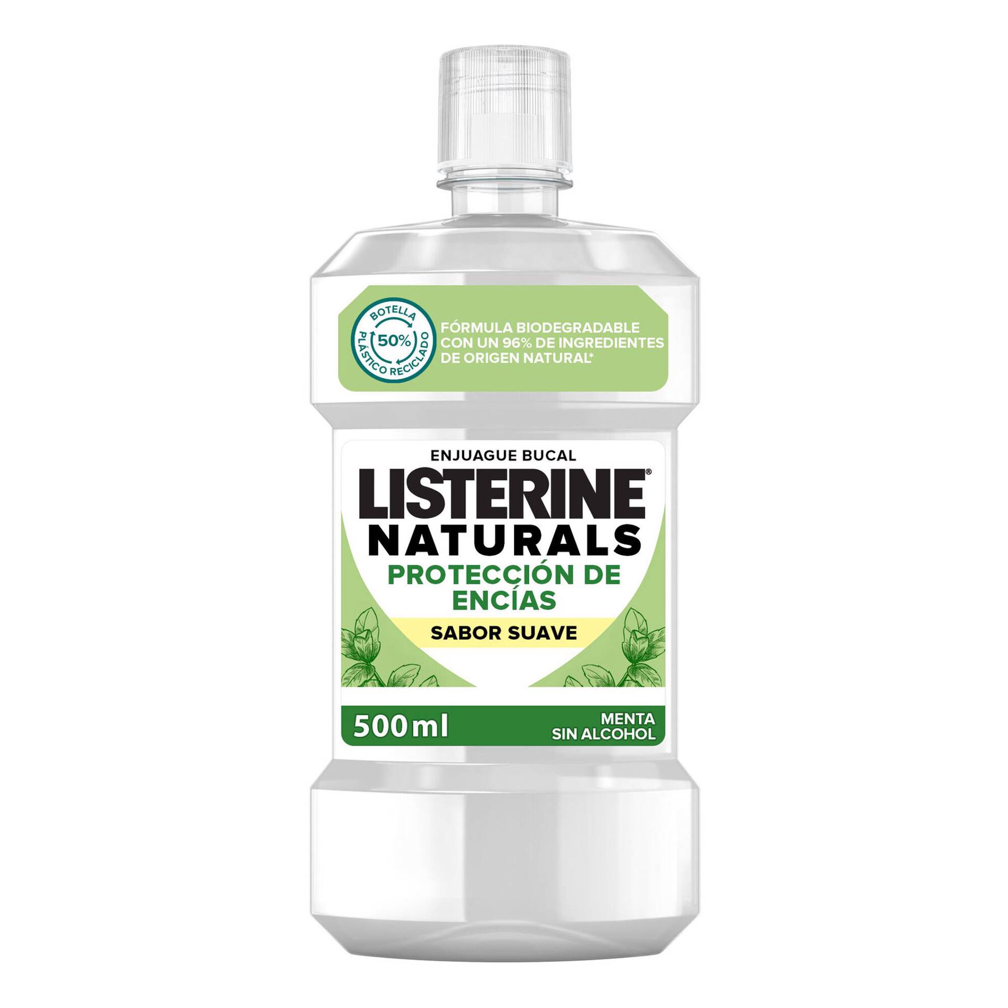 Elixir Natural Proteção Gengivas Menta Suave