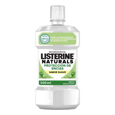 Elixir Natural Proteção Gengivas Menta Suave