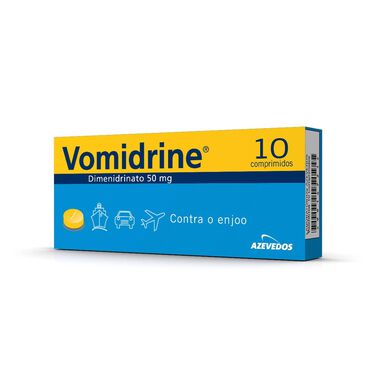 Vomidrine Tratamento Contra o Enjoo Wells