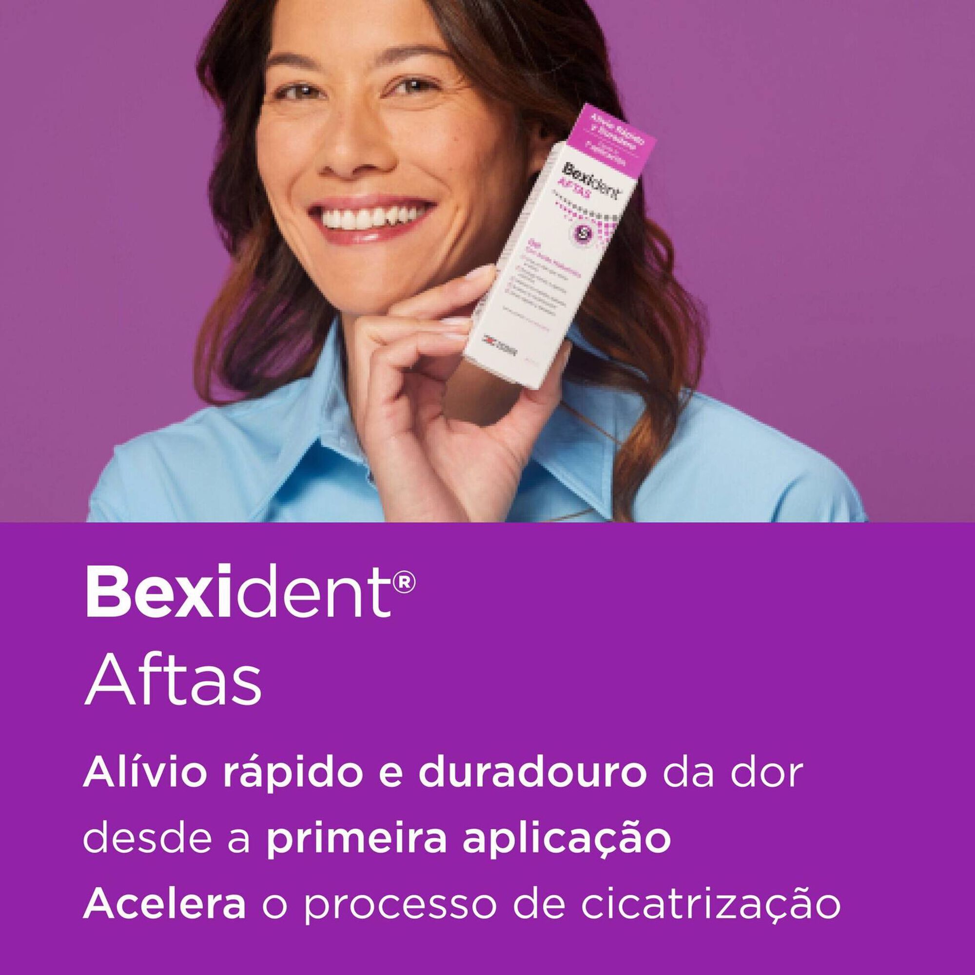 Bexident Gel Tratamento de Aftas