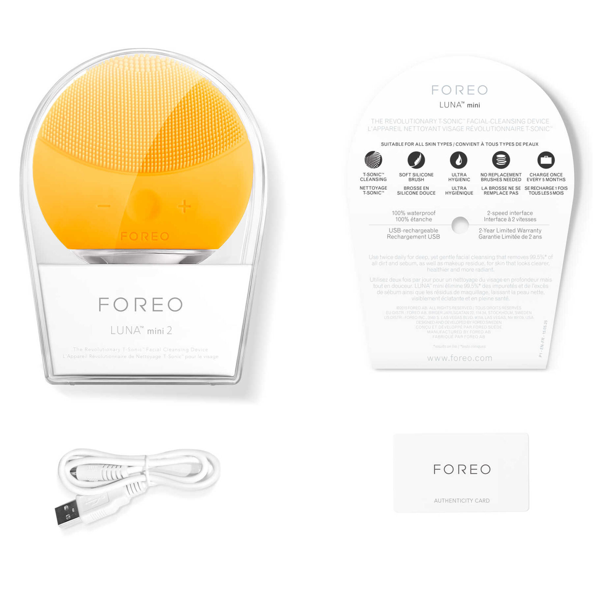Luna Mini 2 T-Sonic Facial Cleansing Device