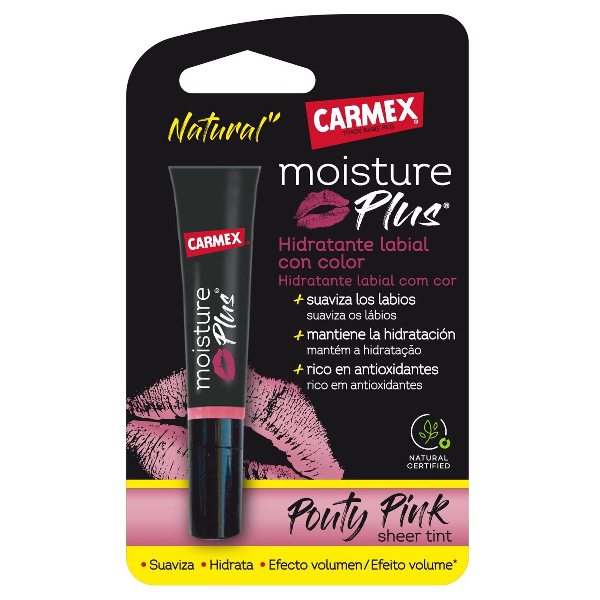 Bálsamo Labial Hidratante com Cor Pouty Pink   3,8 gr