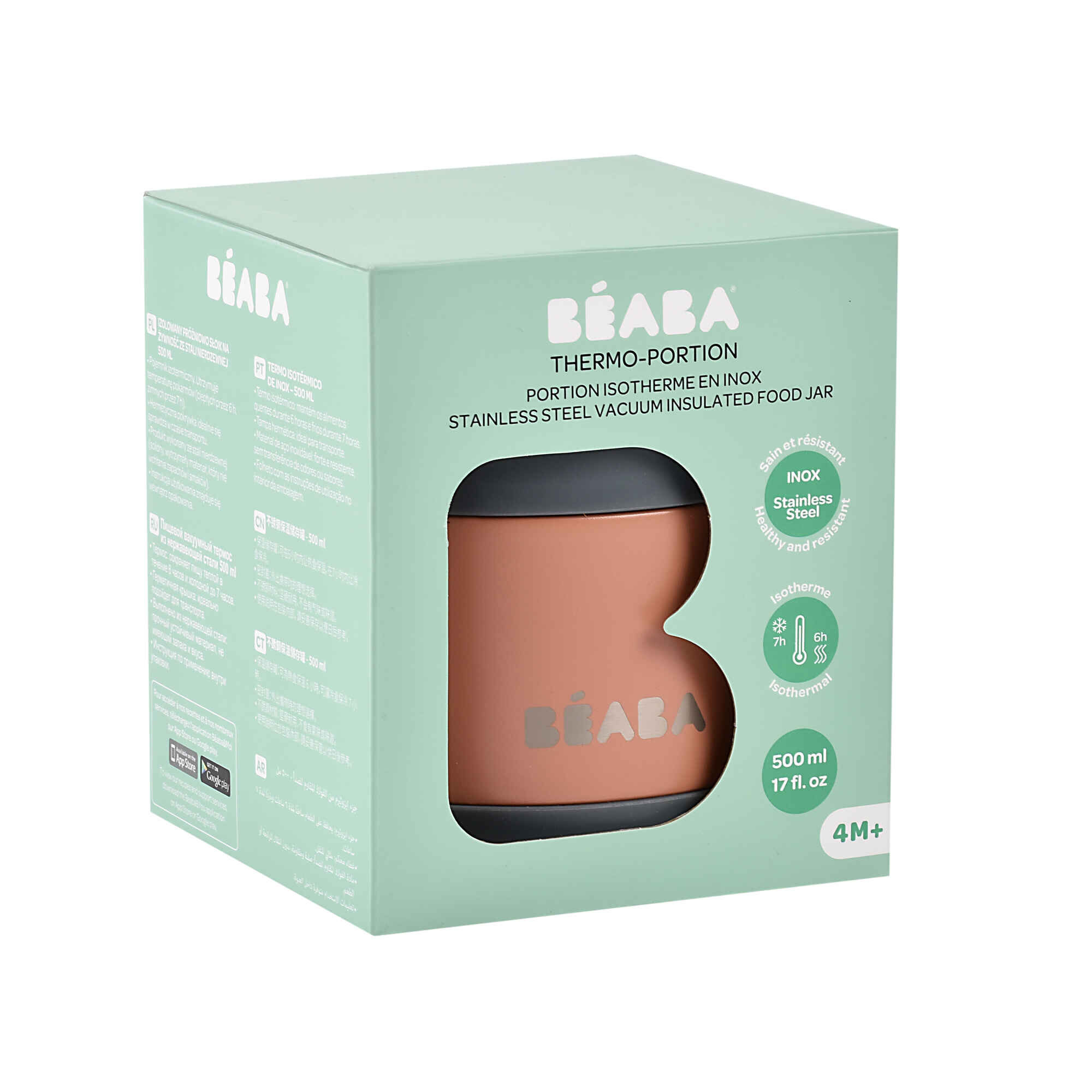 Thermo-Portion Stainless Steel Terracotta