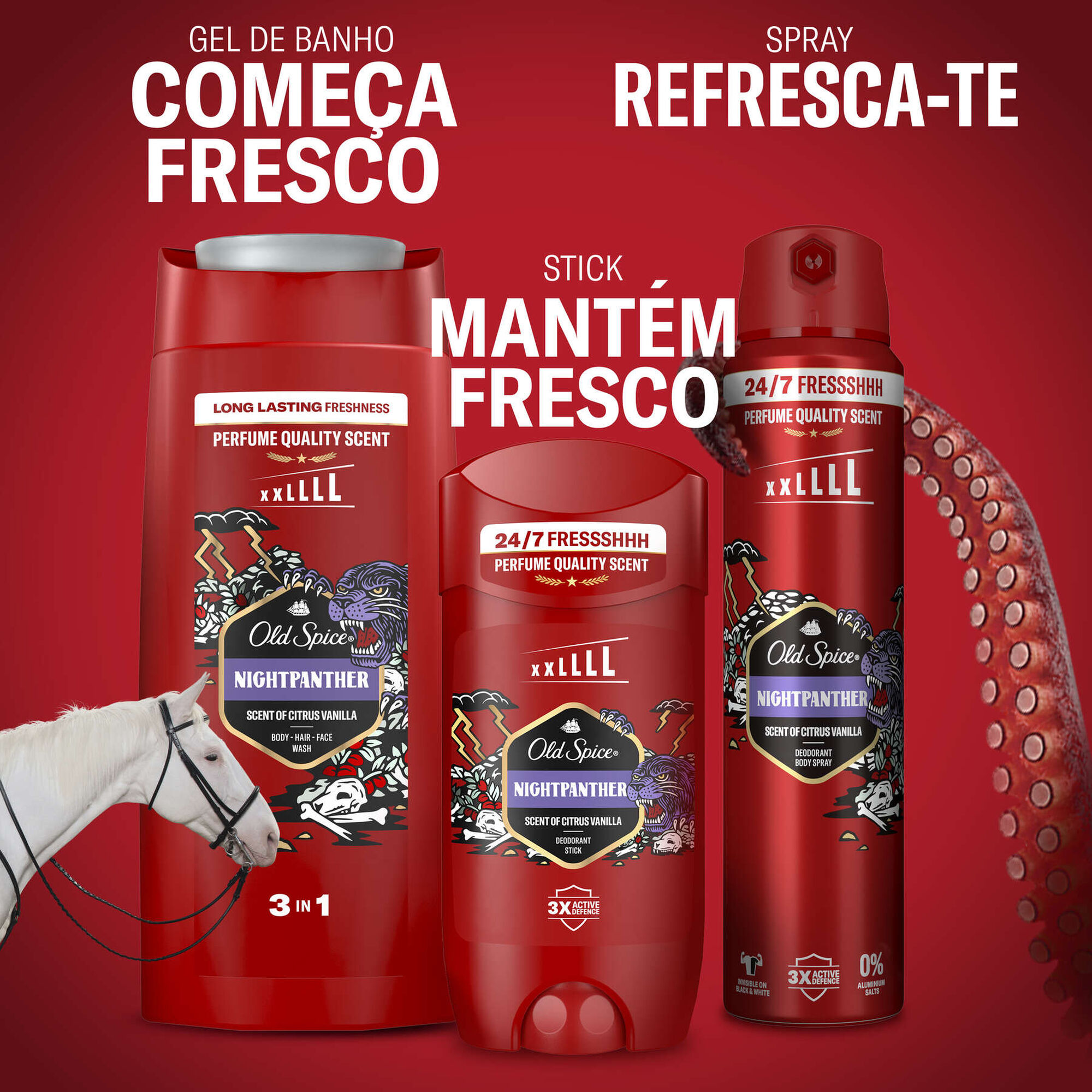 Nightpanther Perfume Quality Scent 3 in 1