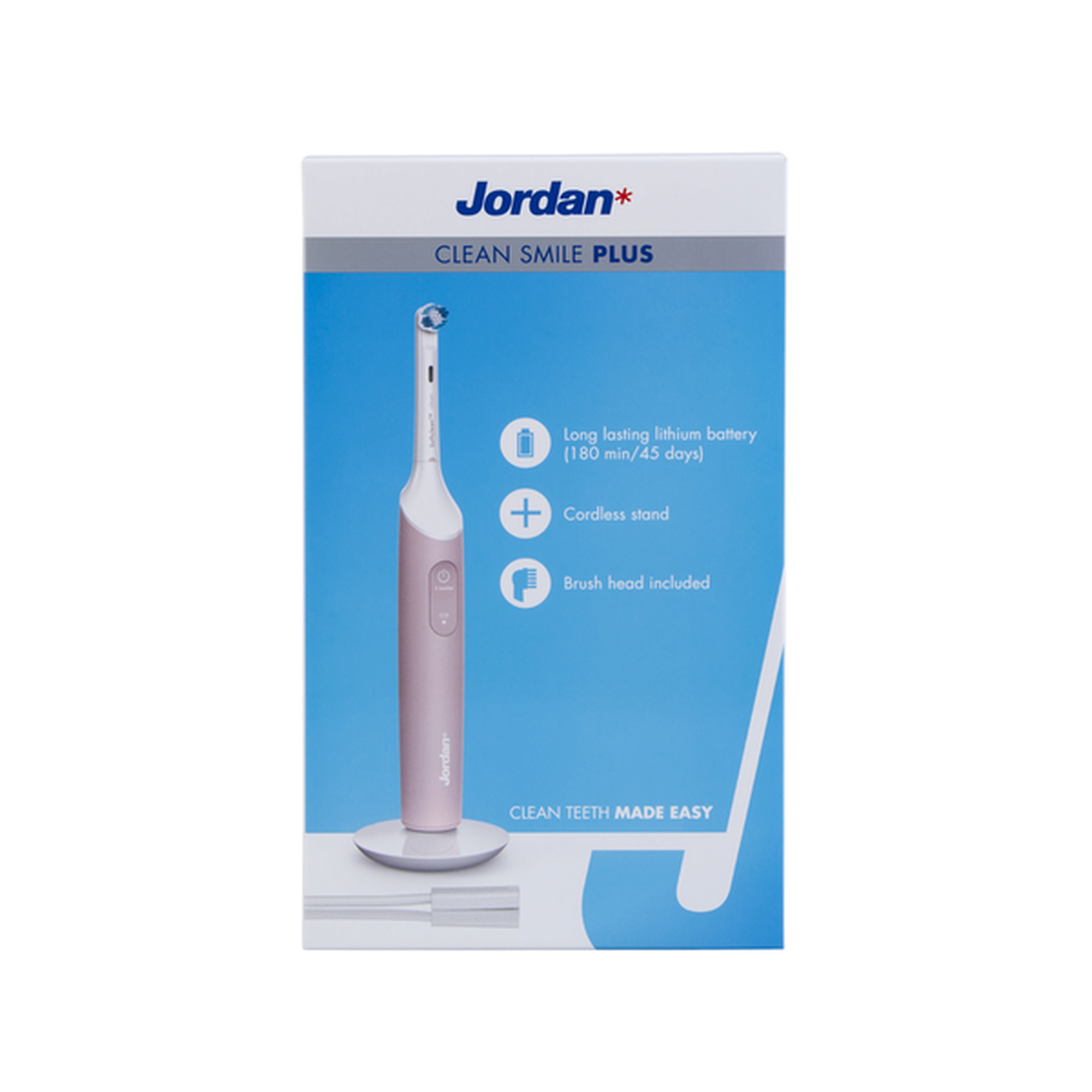 Escova Dentes Elétrica Clean Smile Plus Rosa