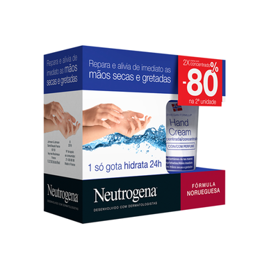 Pack Creme Mãos Concentrado -80% 2un Wells