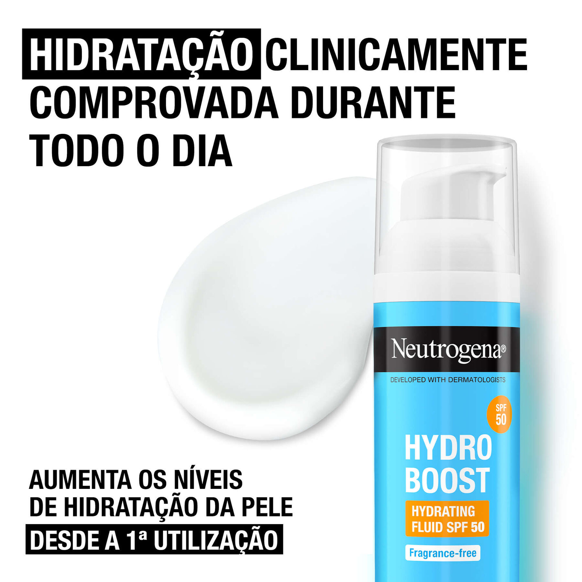 Fluido Rosto Hidratante Hydro Boost  SPF 50