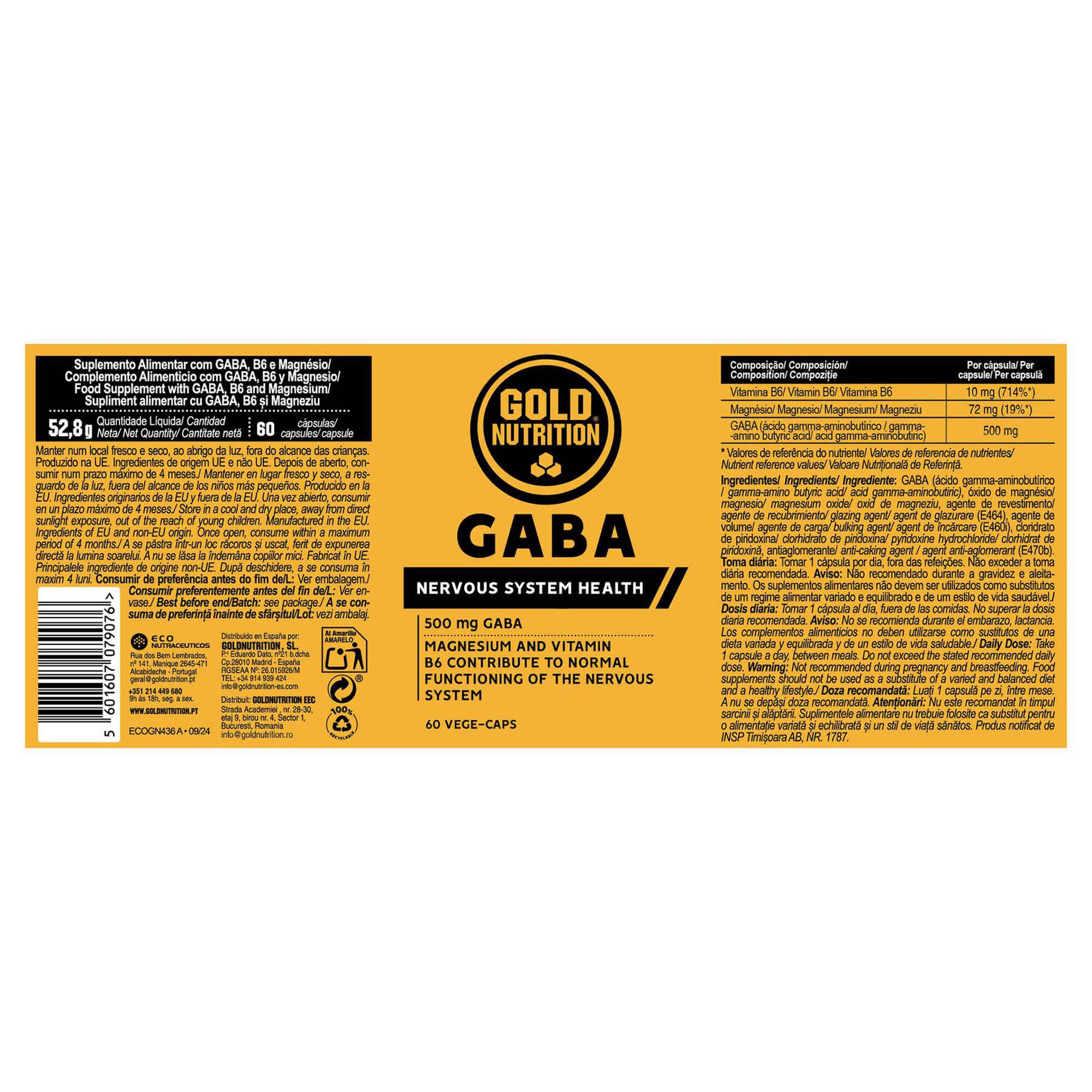 GABA Nervous System Health