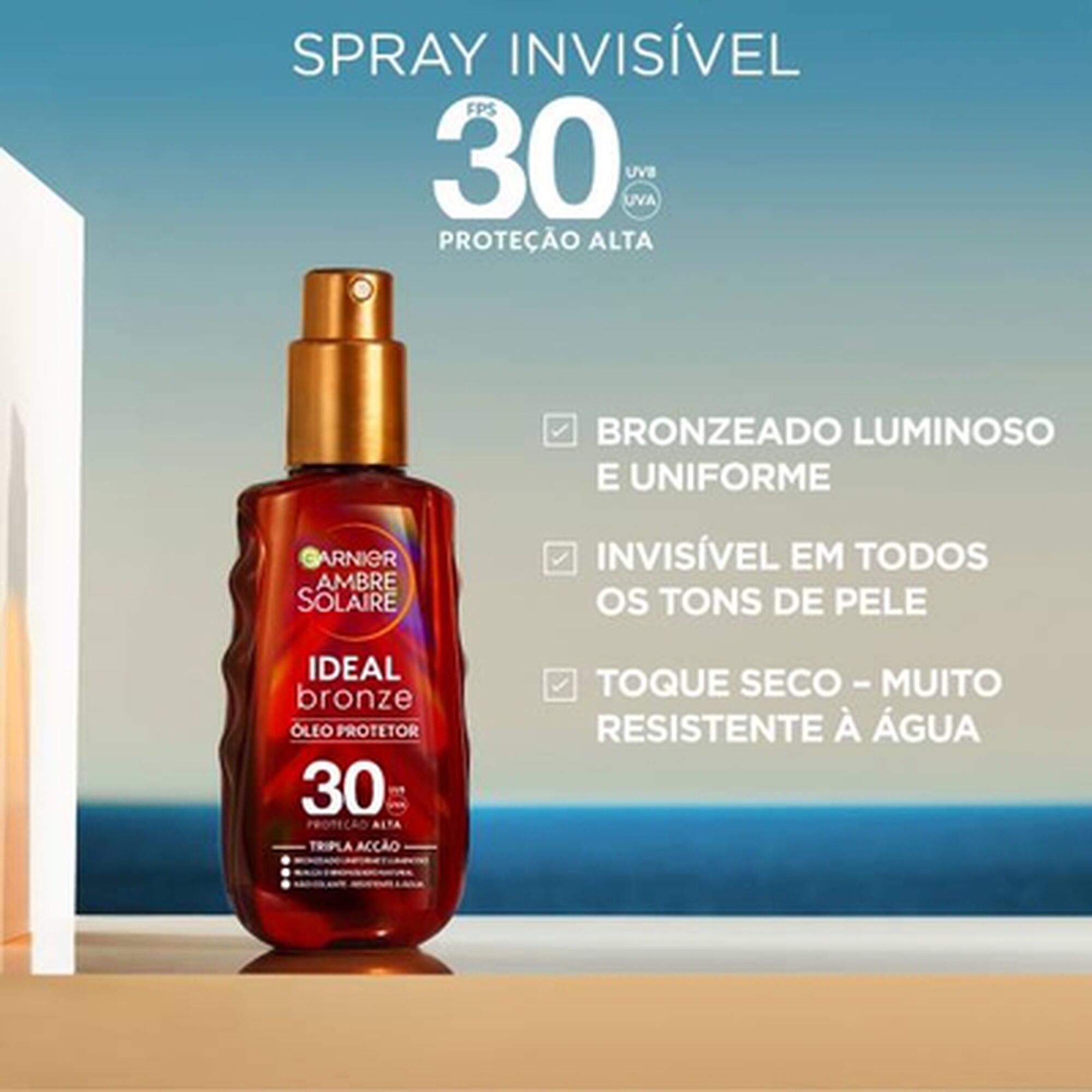 Protetor Solar Spray Óleo Ideal Bronze FPS30