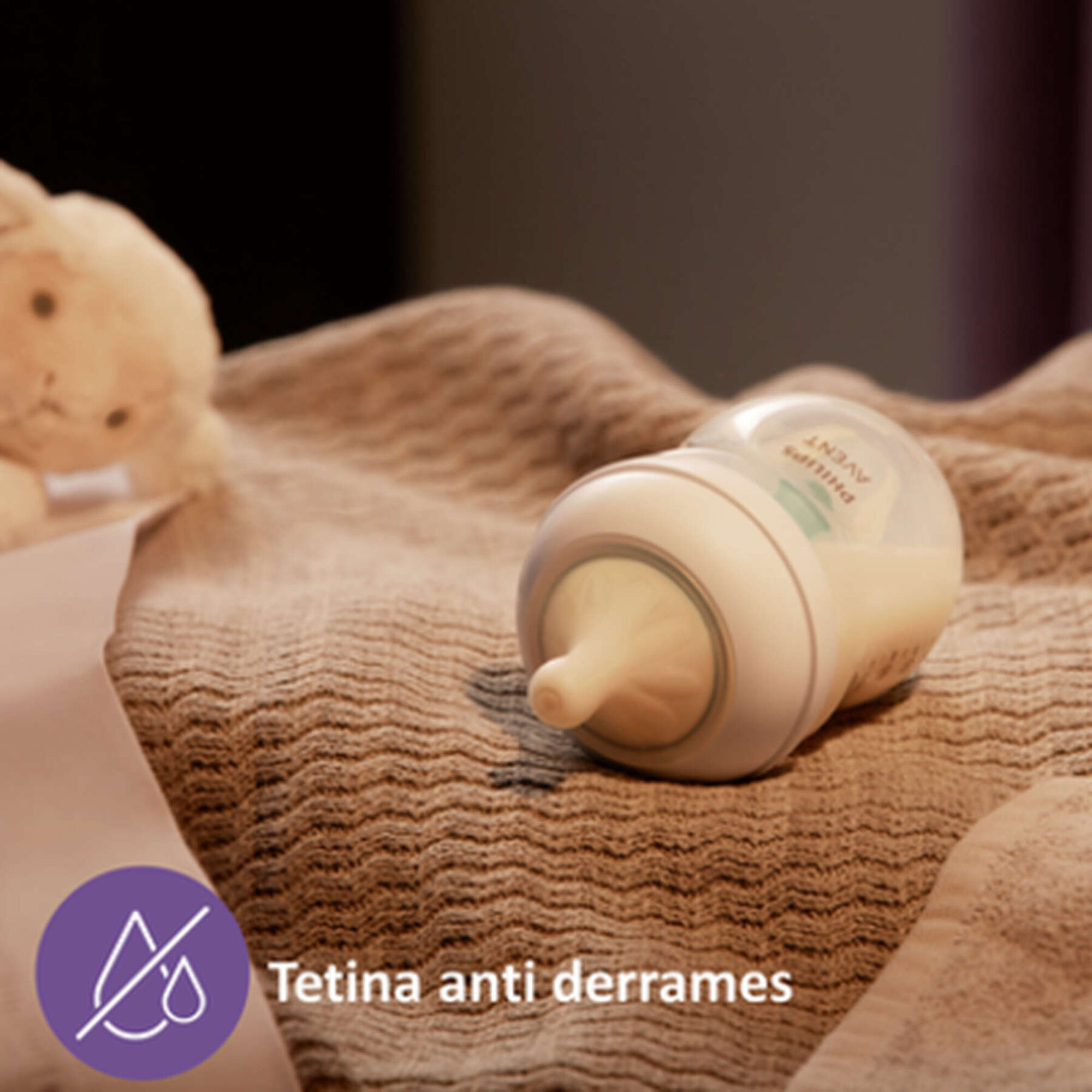 Biberão Natural Response com válvula Airfree