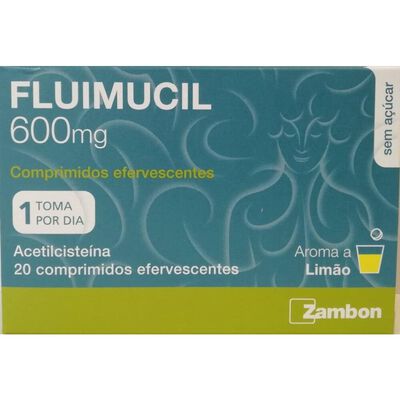 Fluimucil 600 mg Comprimidos Efervescentes