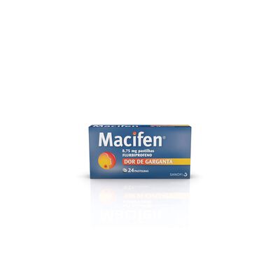 Macifen Pastilhas Dor de Garganta