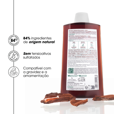 Quinine Strengthening Thinning Hair Shampoo Wells Image 1